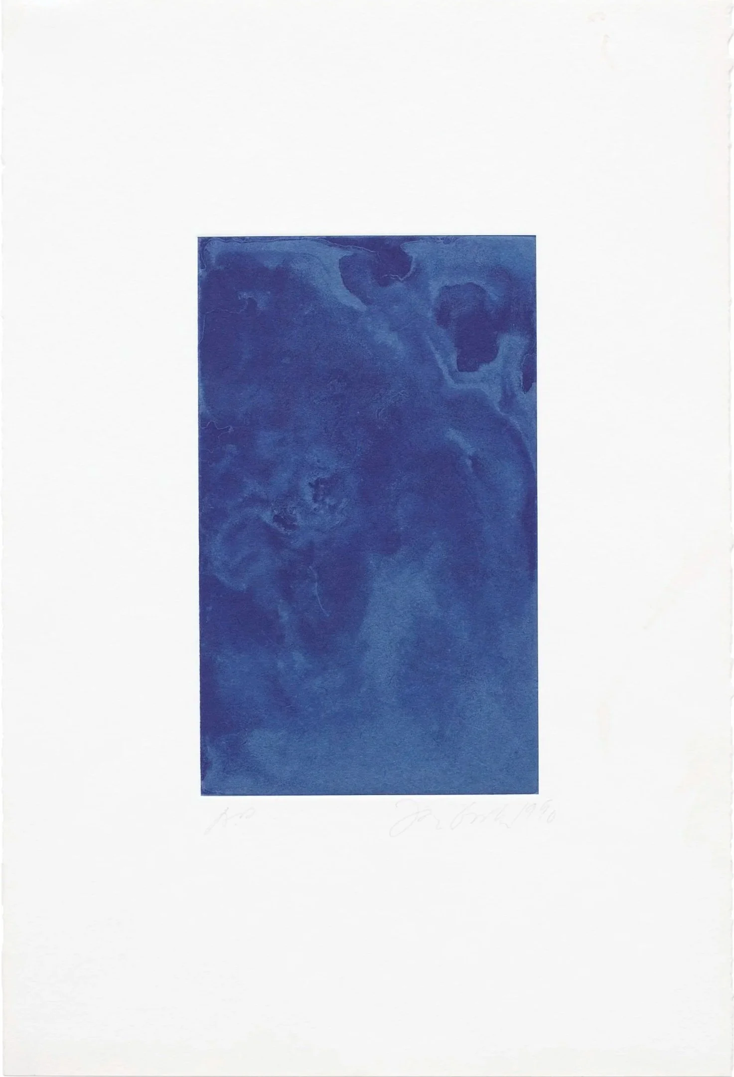  Water Etching 3 , 1990, etching, 20" x 13"