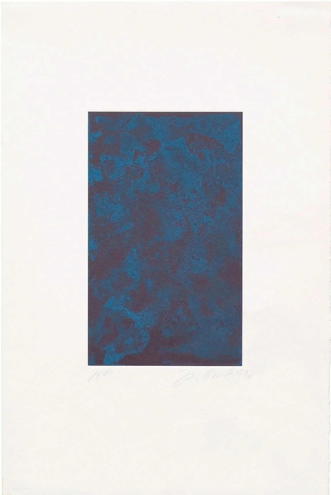  Water Etching 2 , 1990, etching, 20" x 13"