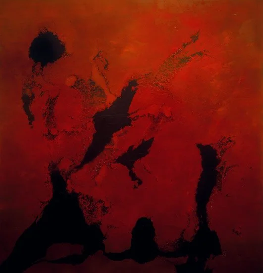 Bangkok , 1993 / oil on canvas / 75 x 72 in (190.5 x 182.9 cm) / Private Collection