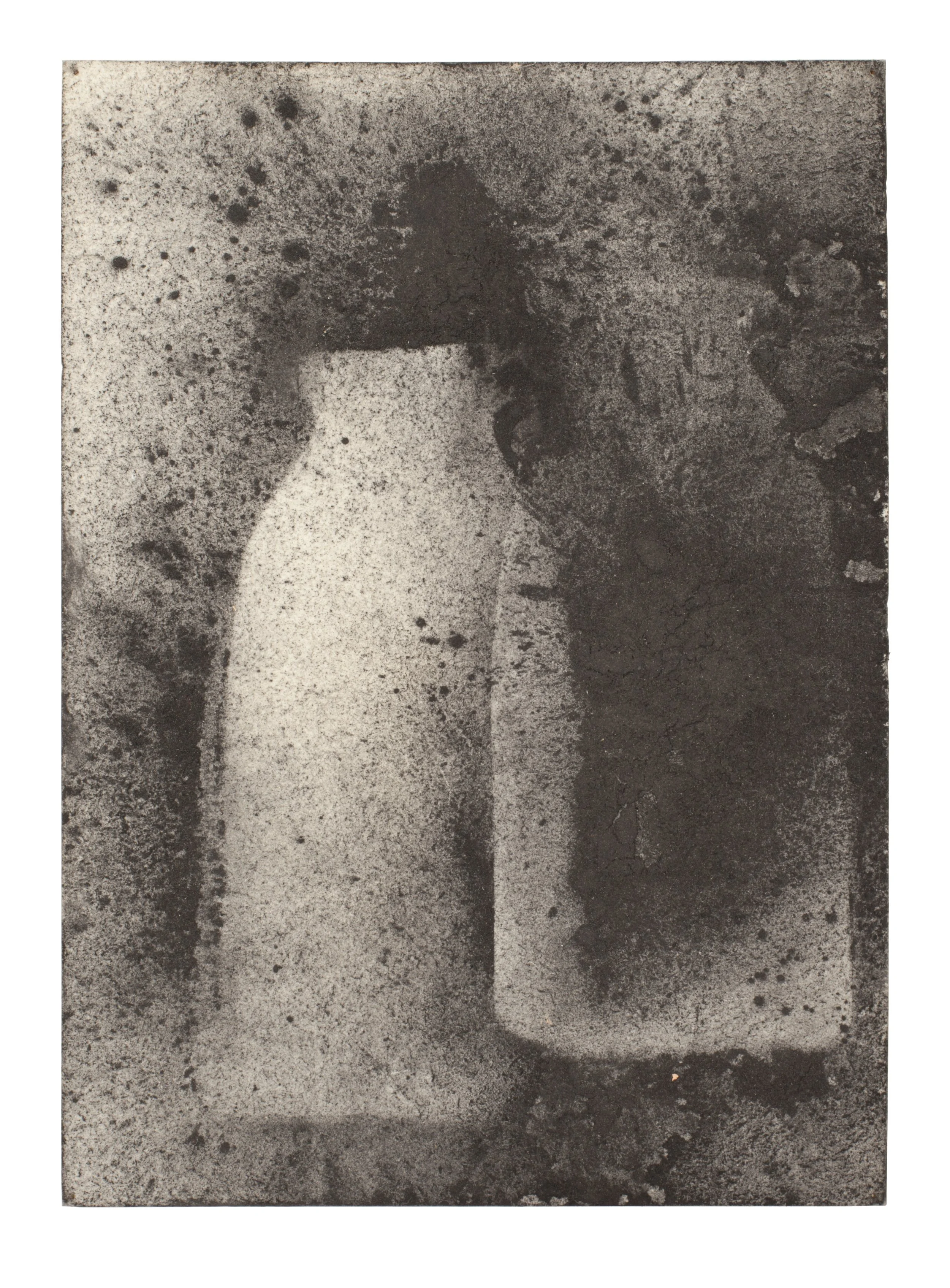  Smokey Joe's Morandi 31 , 2011, mixed media on handmade Japanese paper, 11 3/4" x 8 1/4"