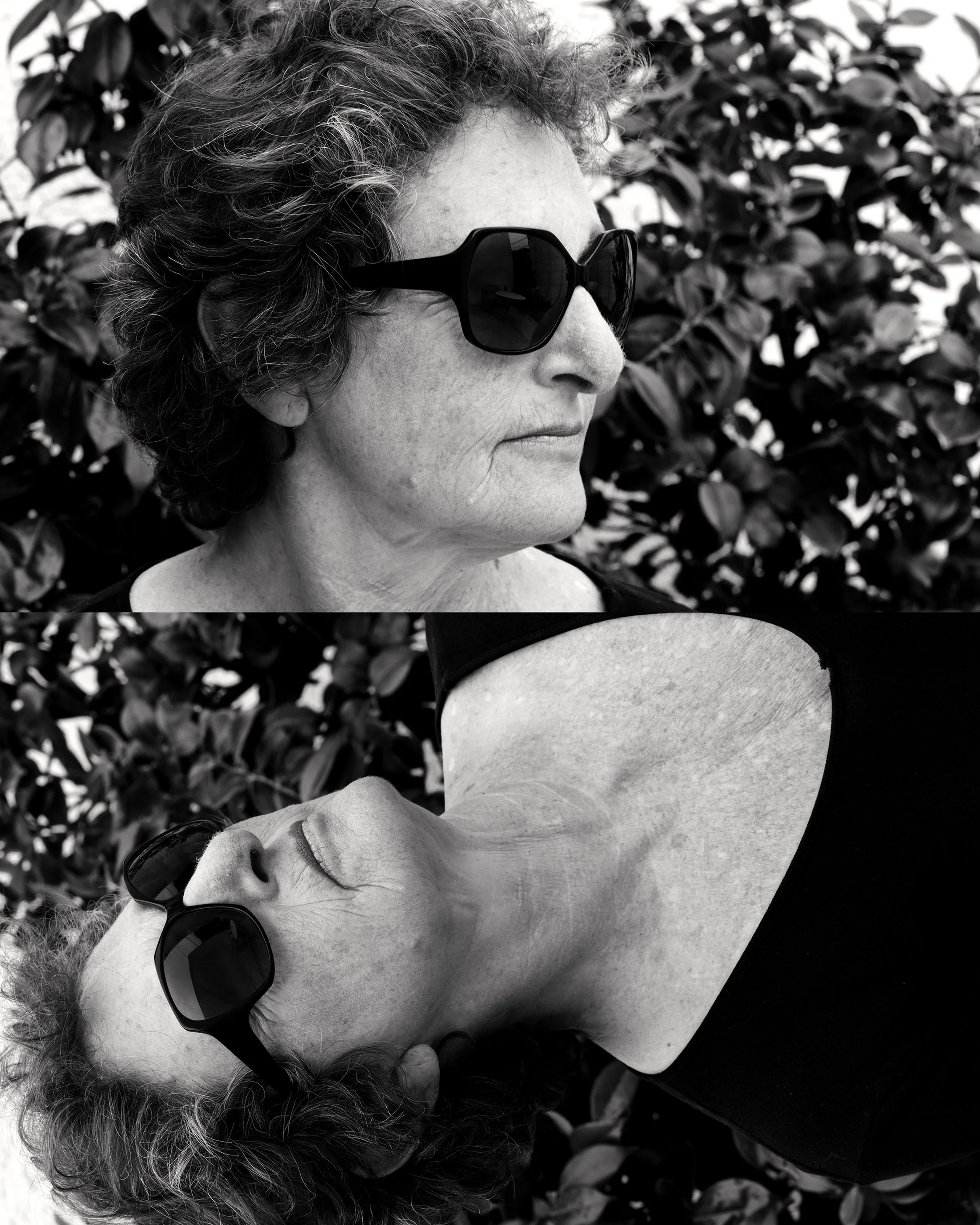  Portrait of Rosamund Felsen , 2007, archival digital print, 17" x 22"