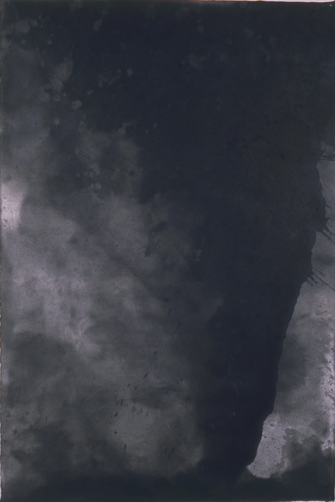  TORd 017 , 1991, sumi ink on washi paper, 25" x 19 1/2"