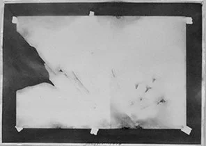  X-ray Drawing 13 , 1976, powder charcoal on paper, 22" x 30"