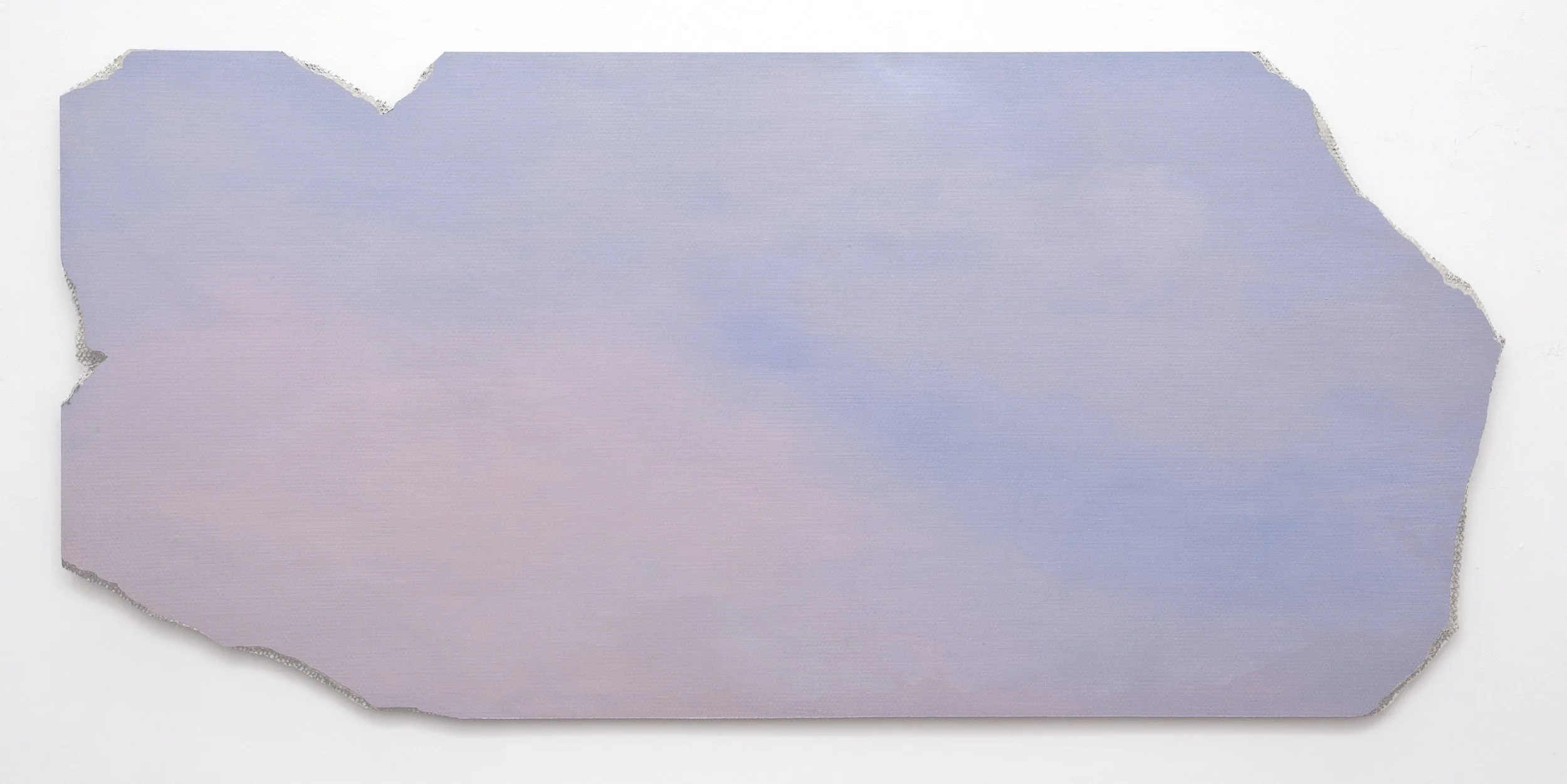  Big Pink , 2014, acrylic on fiberglass, 36 1/2" x 78 3/4"