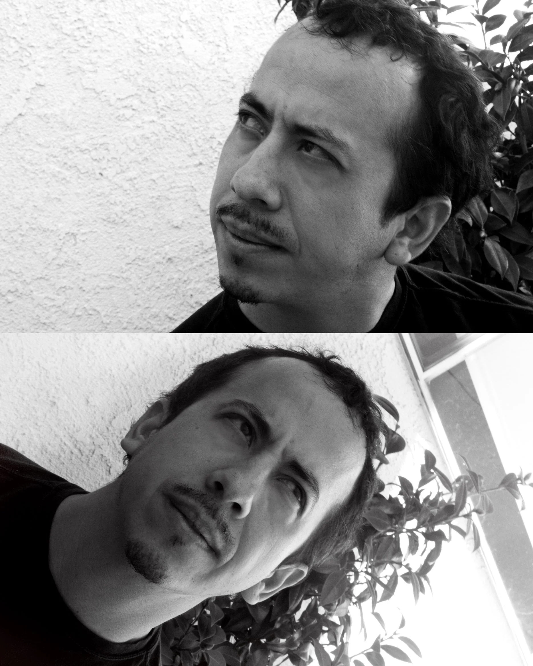  Portrait of Ed Duarte , 2008, archival digital print, 22" x 17"