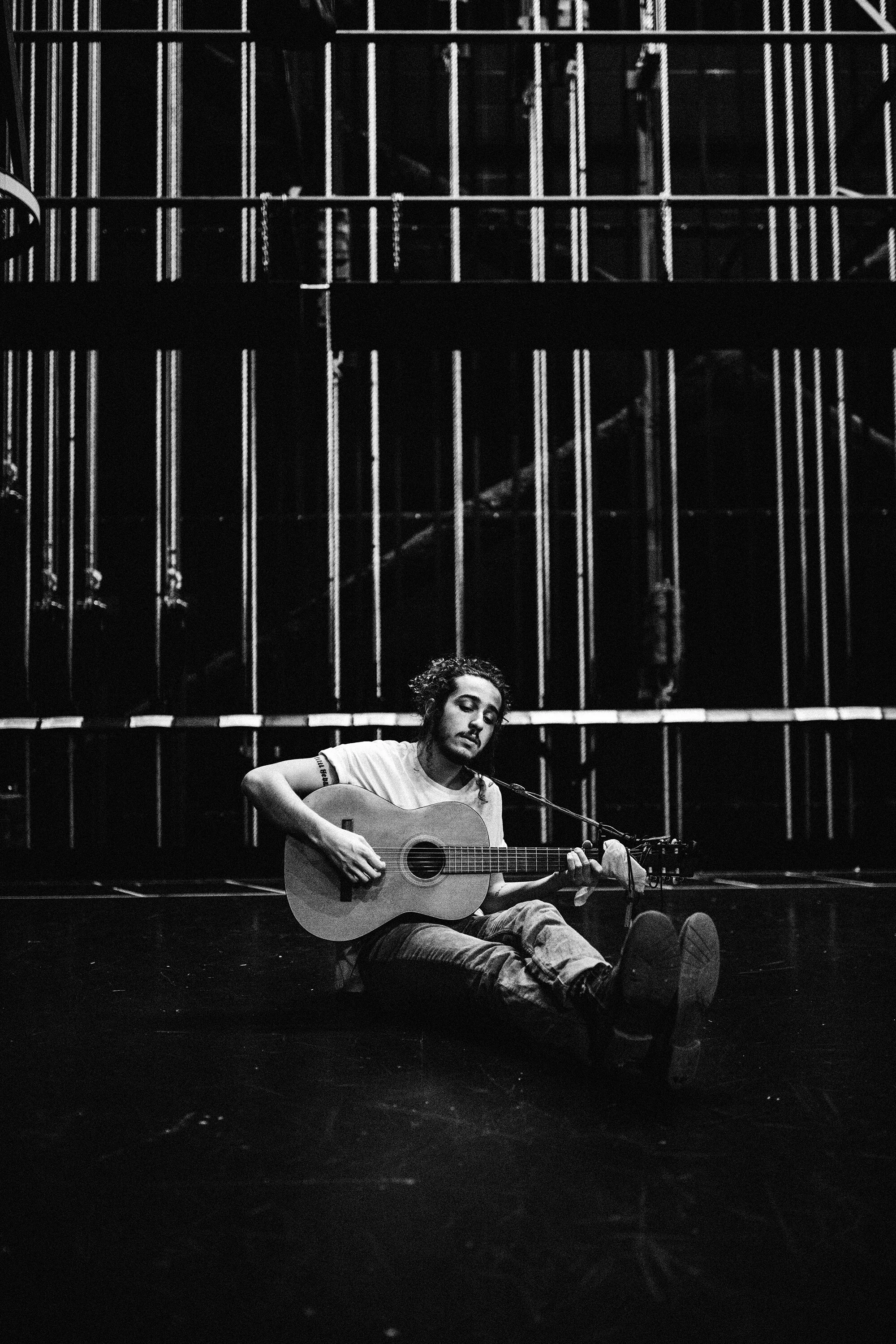 Recording “Bramble” at the Hampshire Theatre on January 7th, 2019.