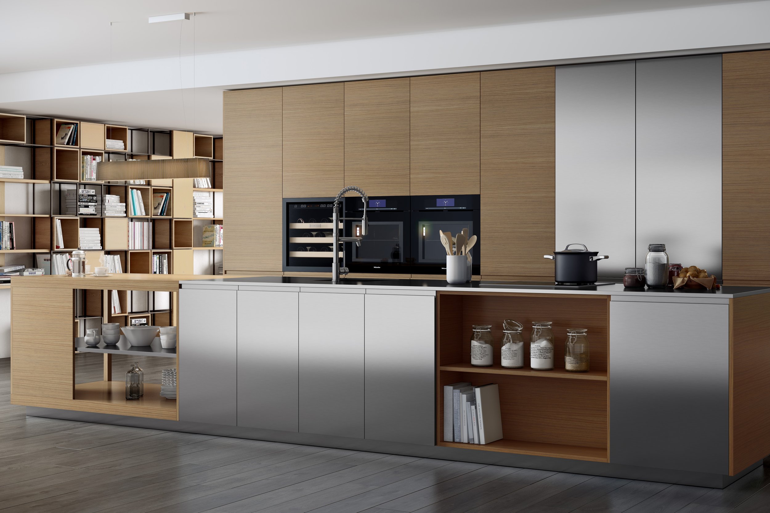 mobalco chef inox collection kitchen cabinets