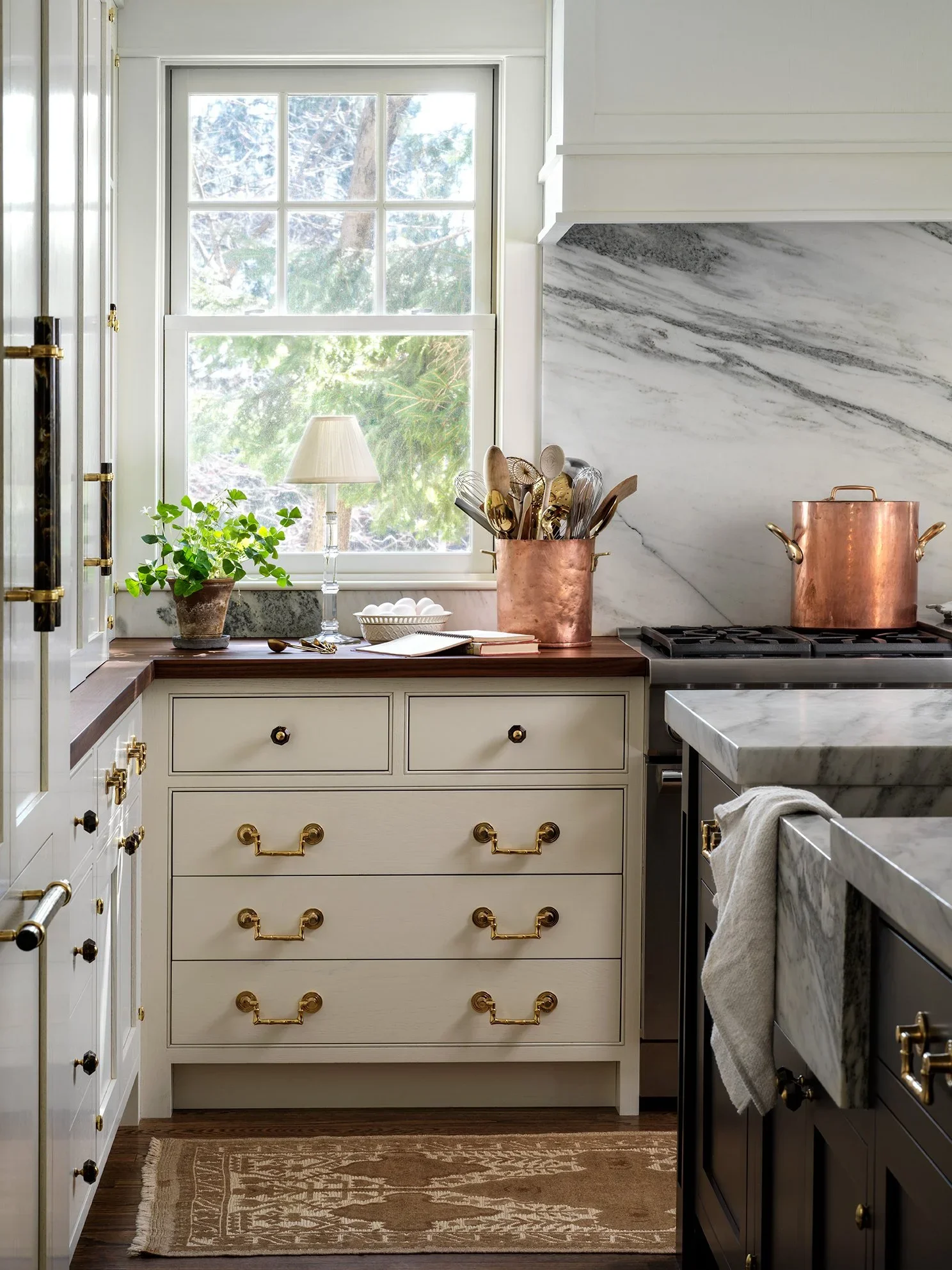 kitchen design featuring inset cabinetry custom cabinets traditional detailing and functional layout