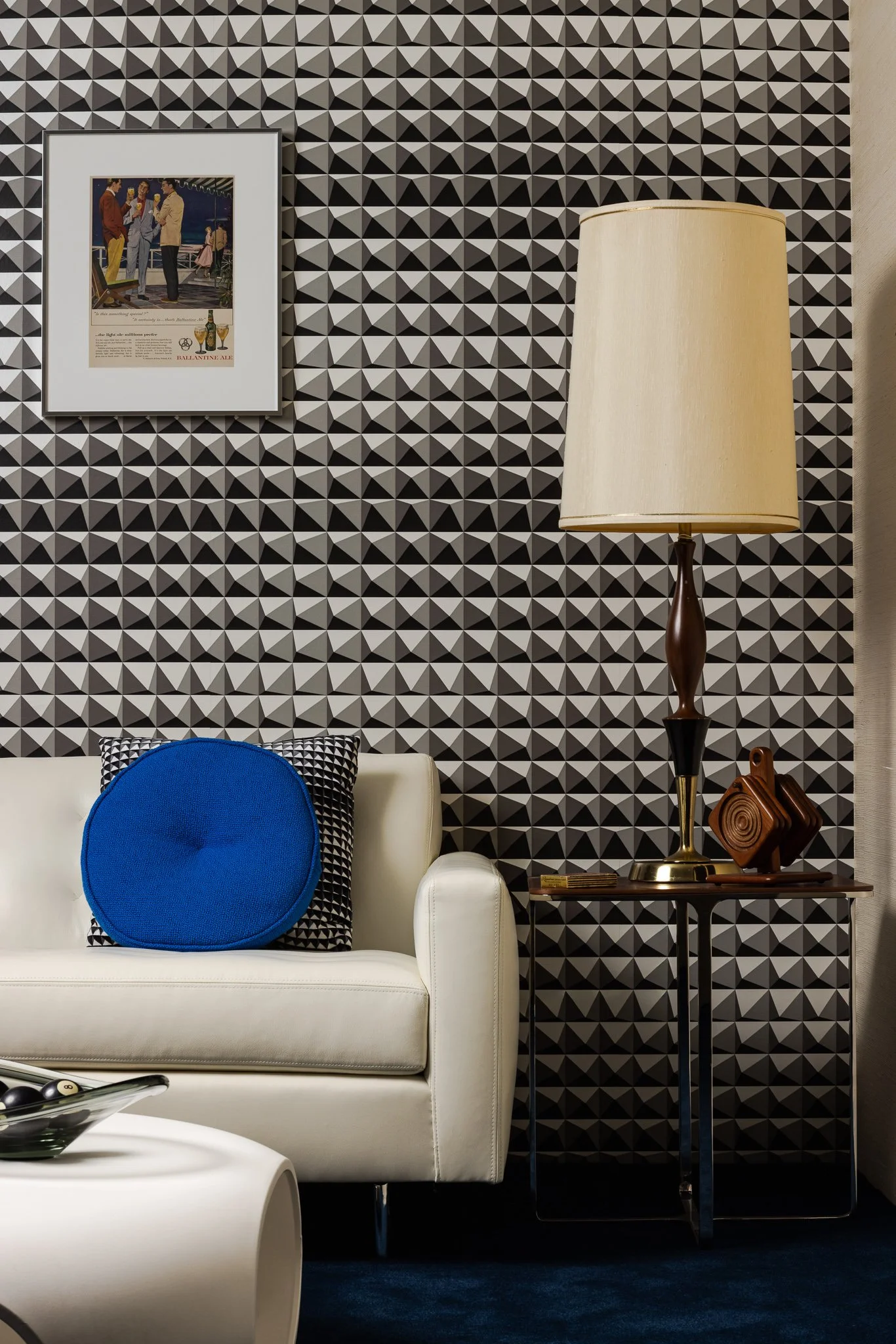 home office design with custom cabinetry built ins desk workspace shelving and layered interior styling