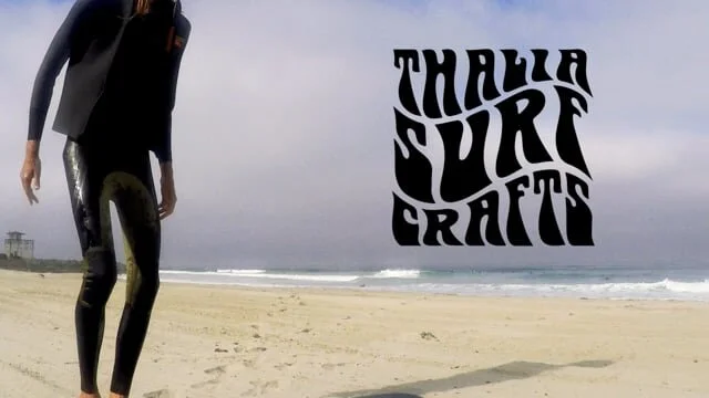 Justin Adams Finless on Thalia Surf Crafts Soft Boards