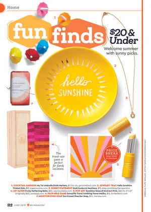 Fun Finds $20 &amp; Under // Woman's Day June 2019