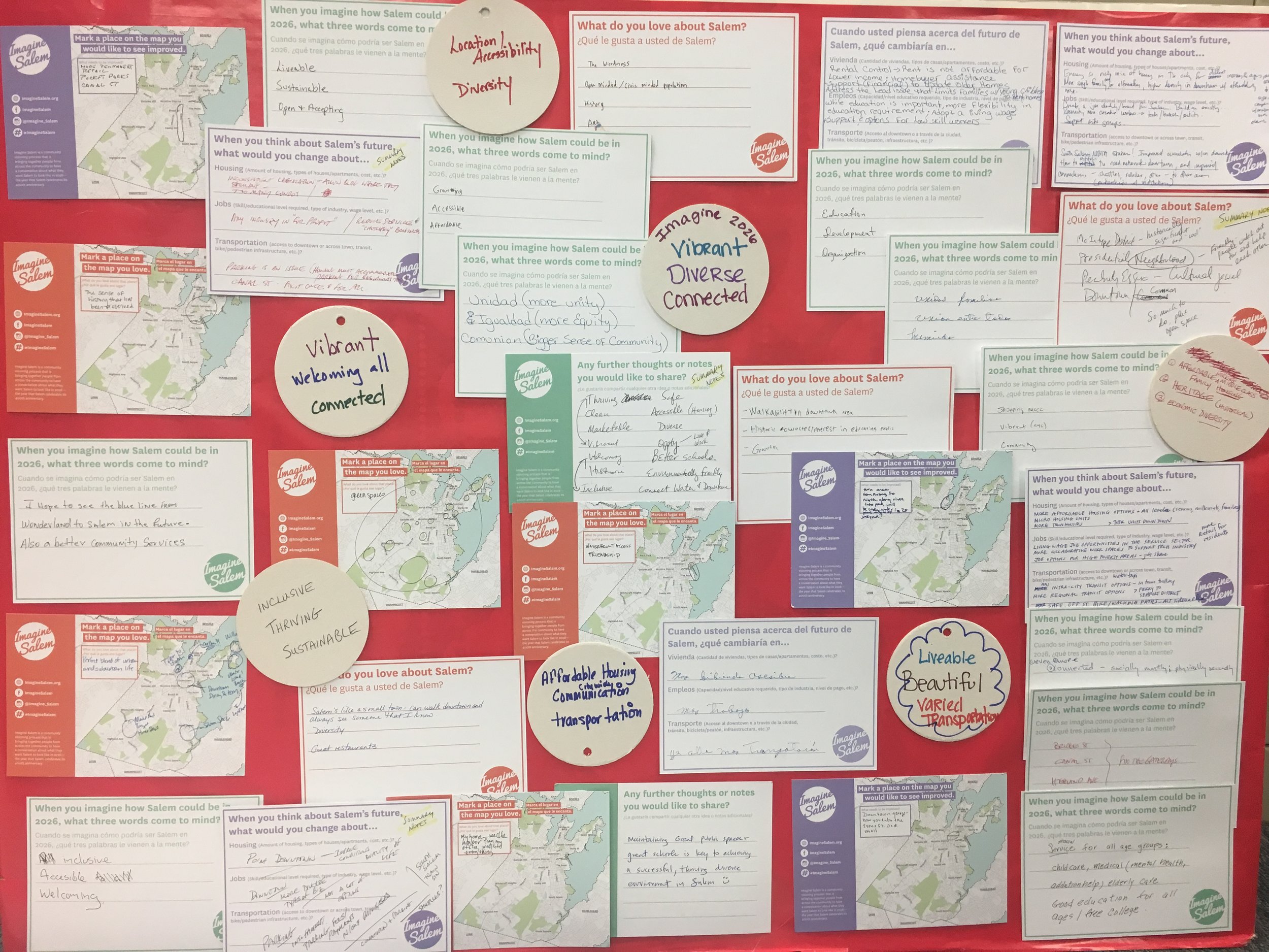Here is a small sample of the input we received from coffee meetups. There is still time to host and/or join a coffee conversation!