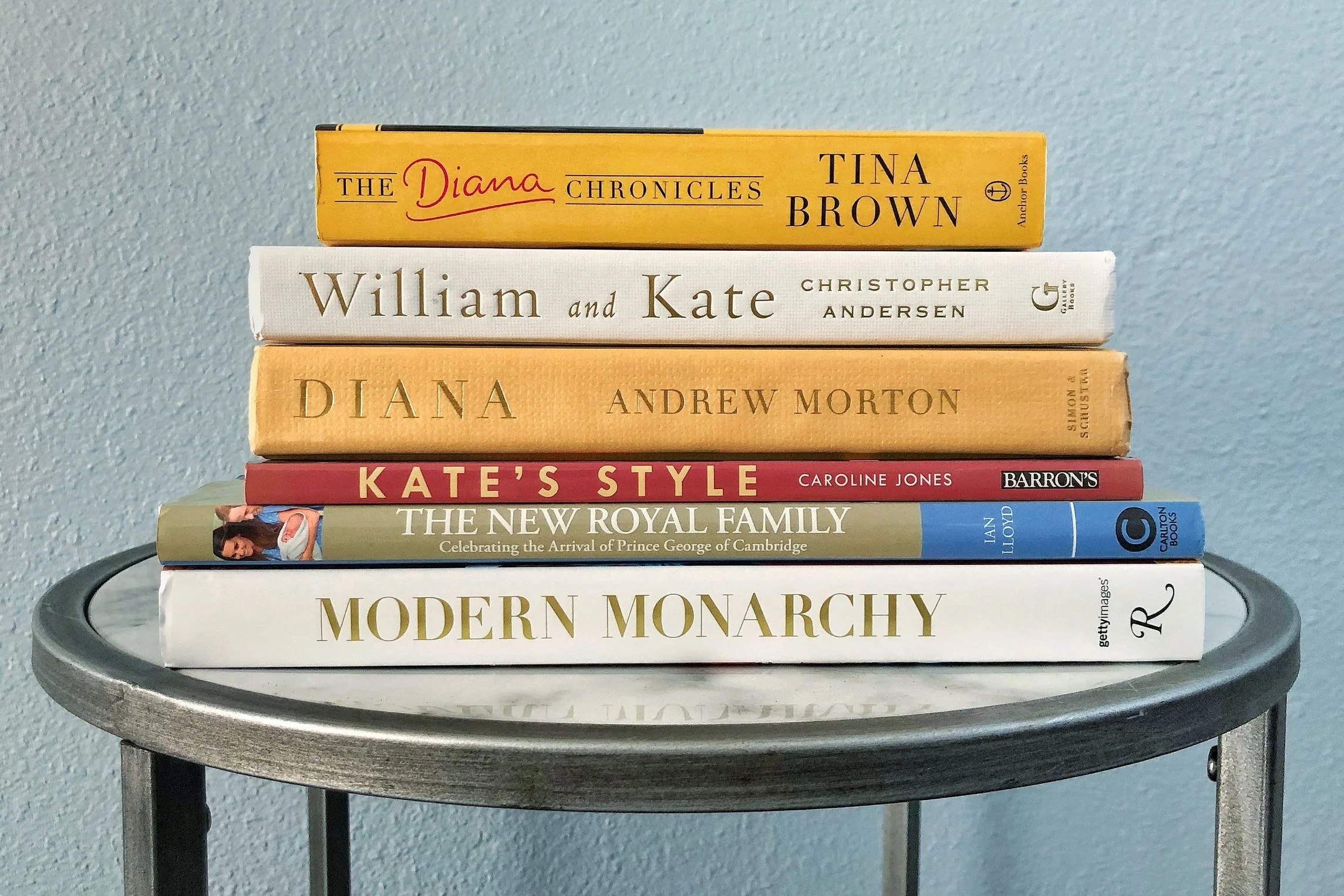 Tops on my list (and stack!) is The Diana Chronicles by Tina Brown.