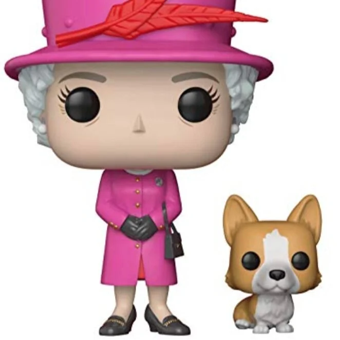 Queen Elizabeth II (and a corgi, too!)