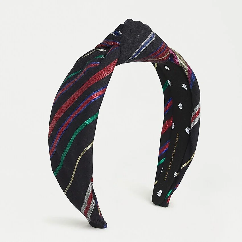 Striped Knot Headband
