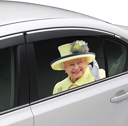 Queen Window Cling