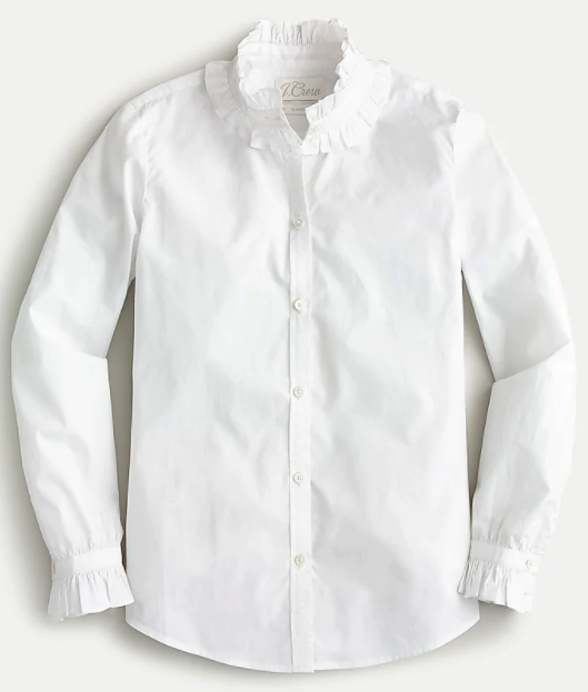 Ruffle Neck Shirt JCrew.png