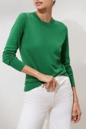 Banana Rebpulic Factory Green Sweater.png
