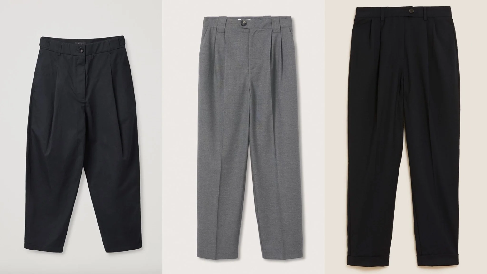 Meghan’s Pleated Trousers