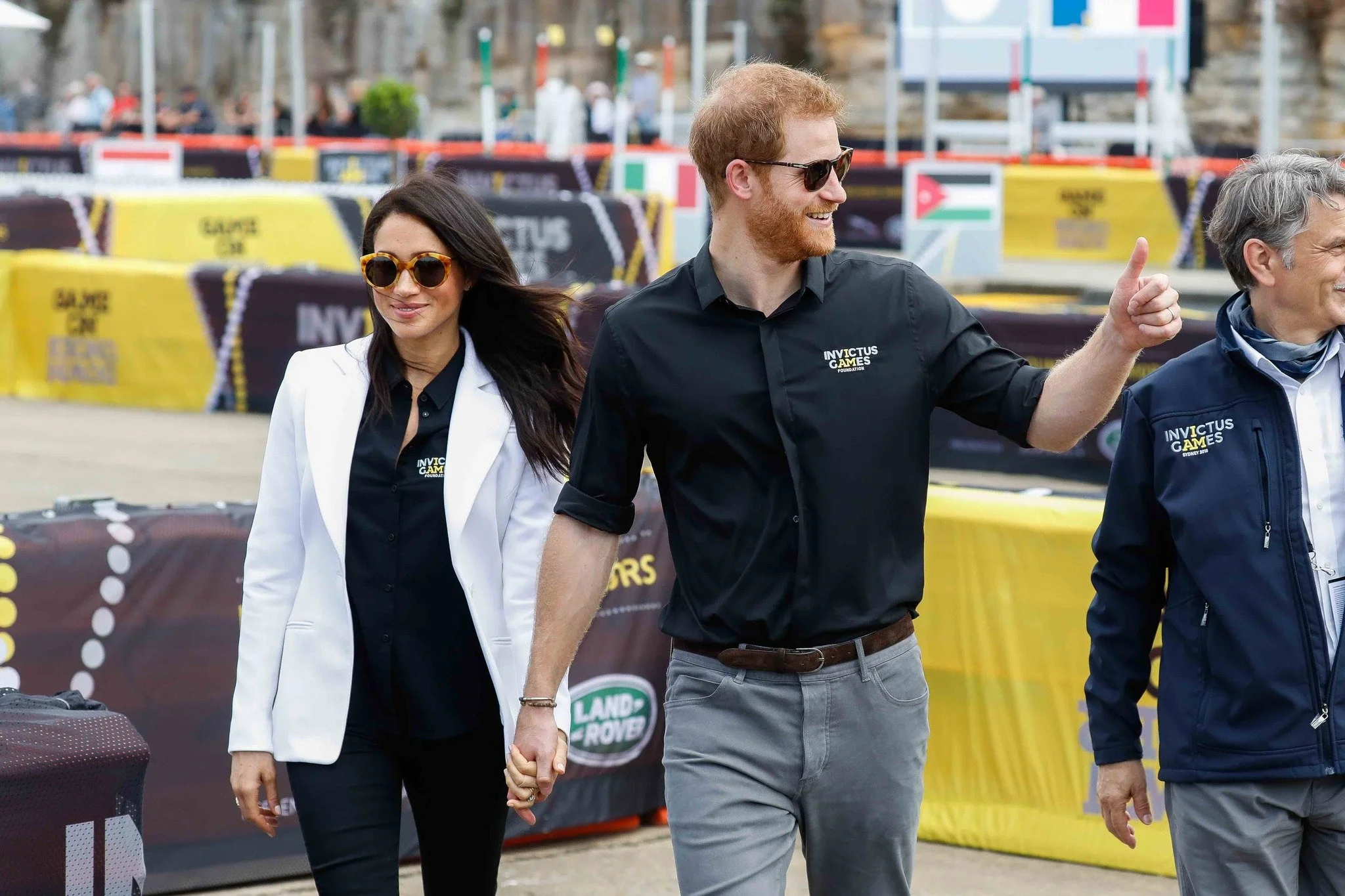 Let the Invictus Games Begin! Harry and Meghan Arrive with Smiles