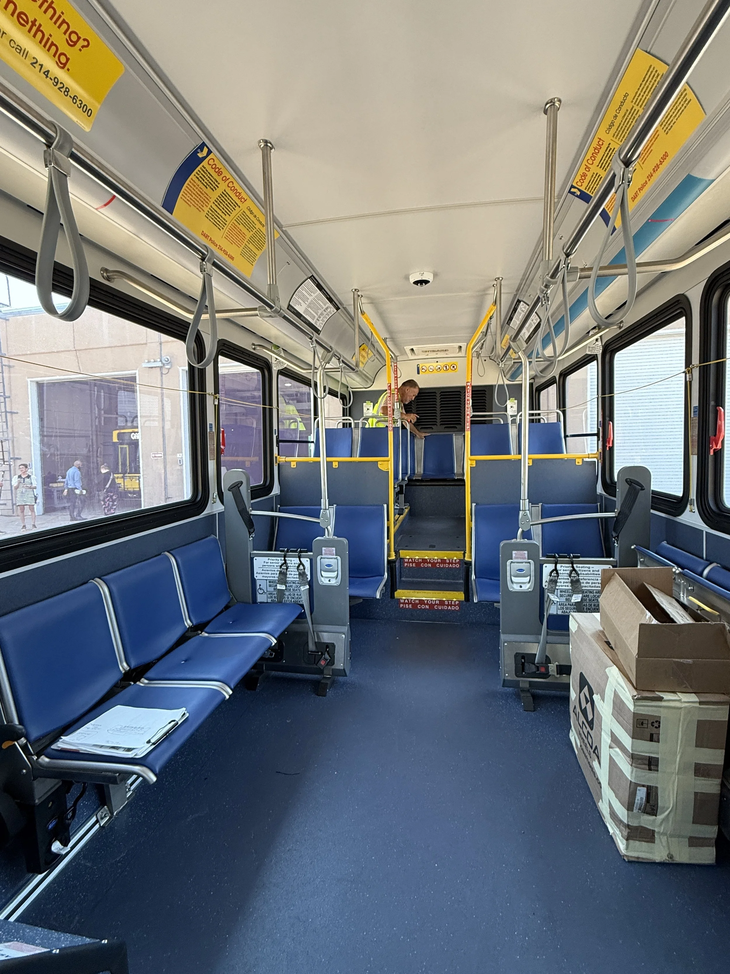 Gillig 30 Foot Interior