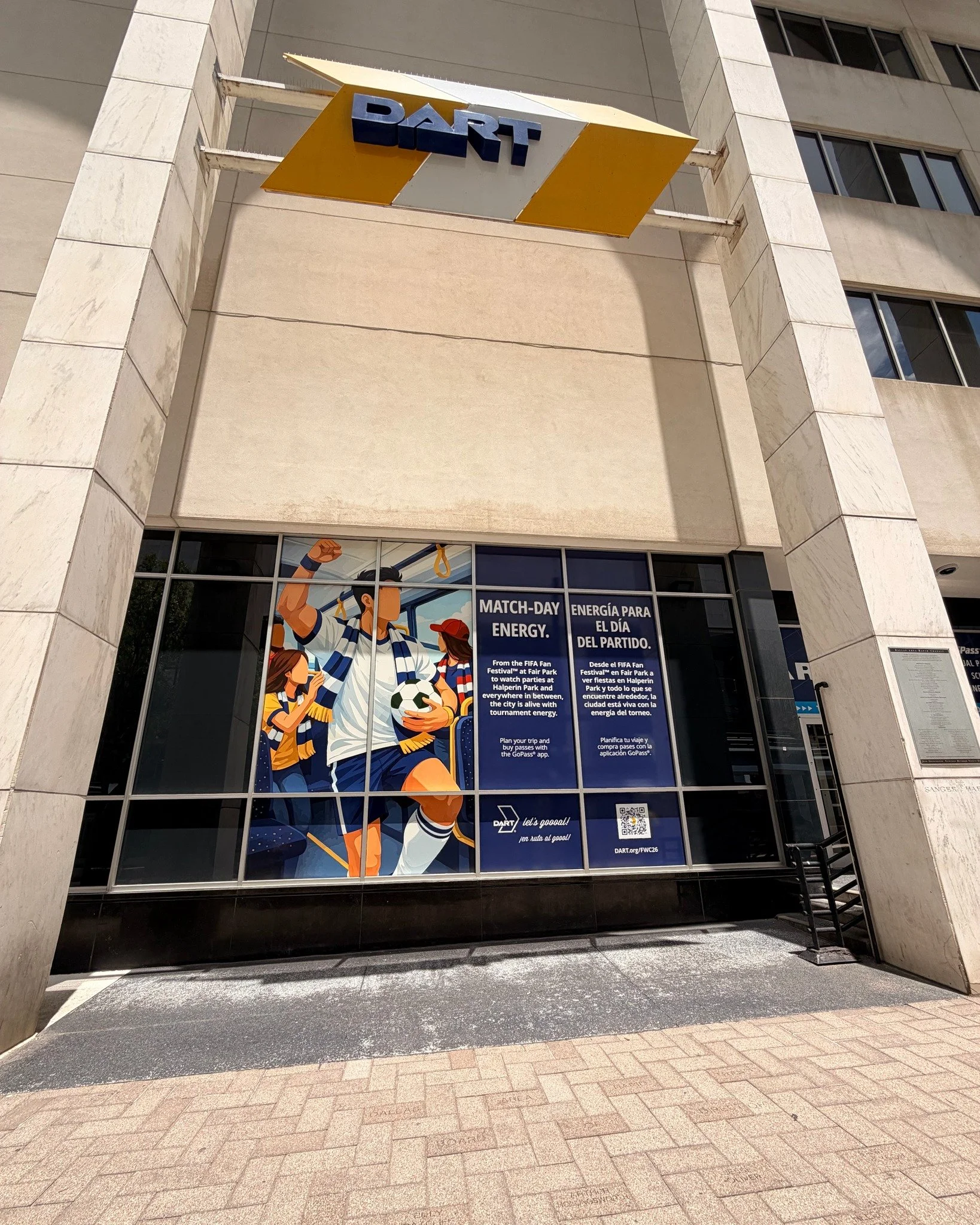 DART Headquarters Windows World Cup Campaign