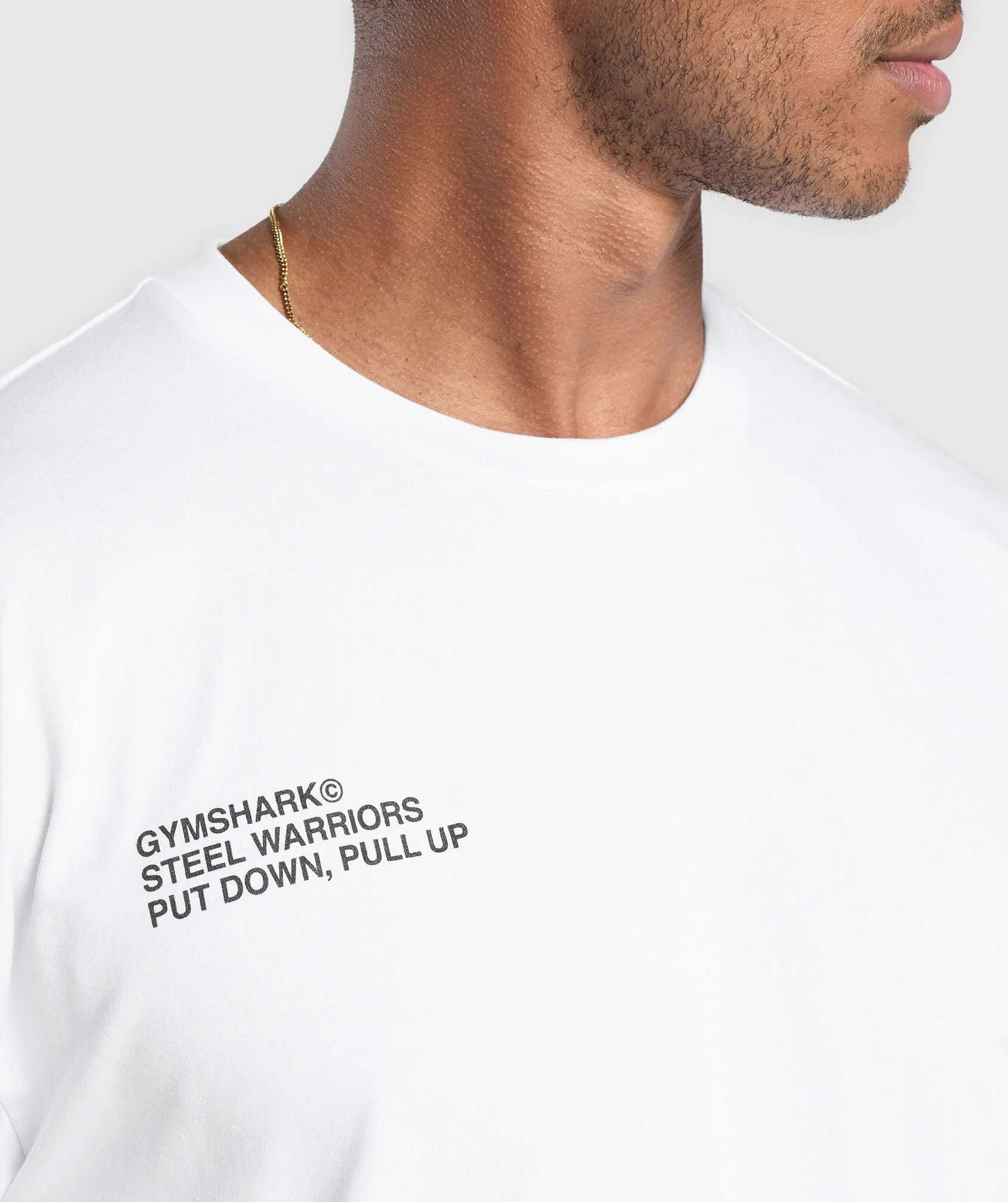 Steel Warrior T-shirt GS White GS White A2B2D-WB57 -0784.jpg
