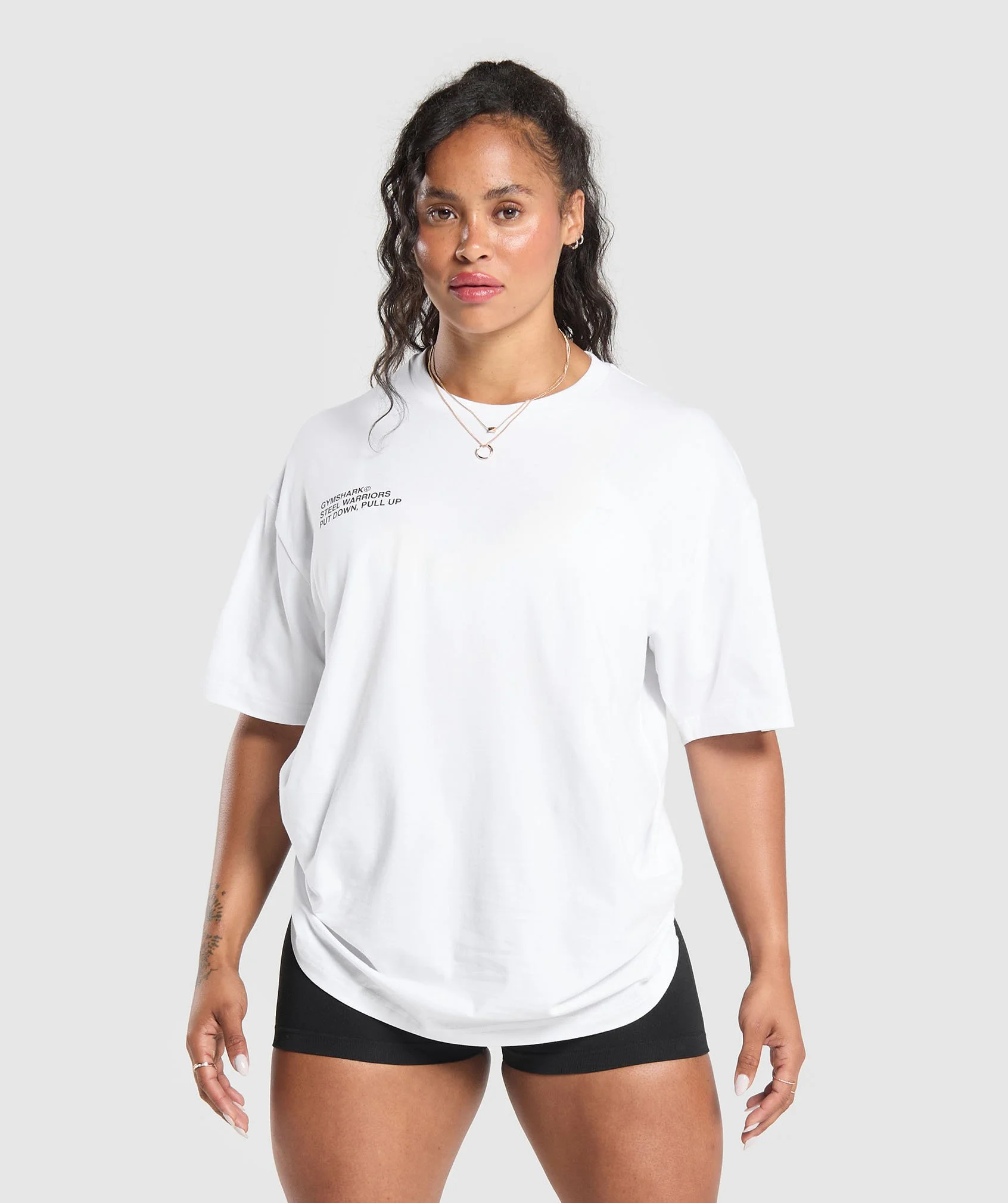 Steel Warrior T-shirt GS White GS White A2B2D-WB57 -0919.jpg