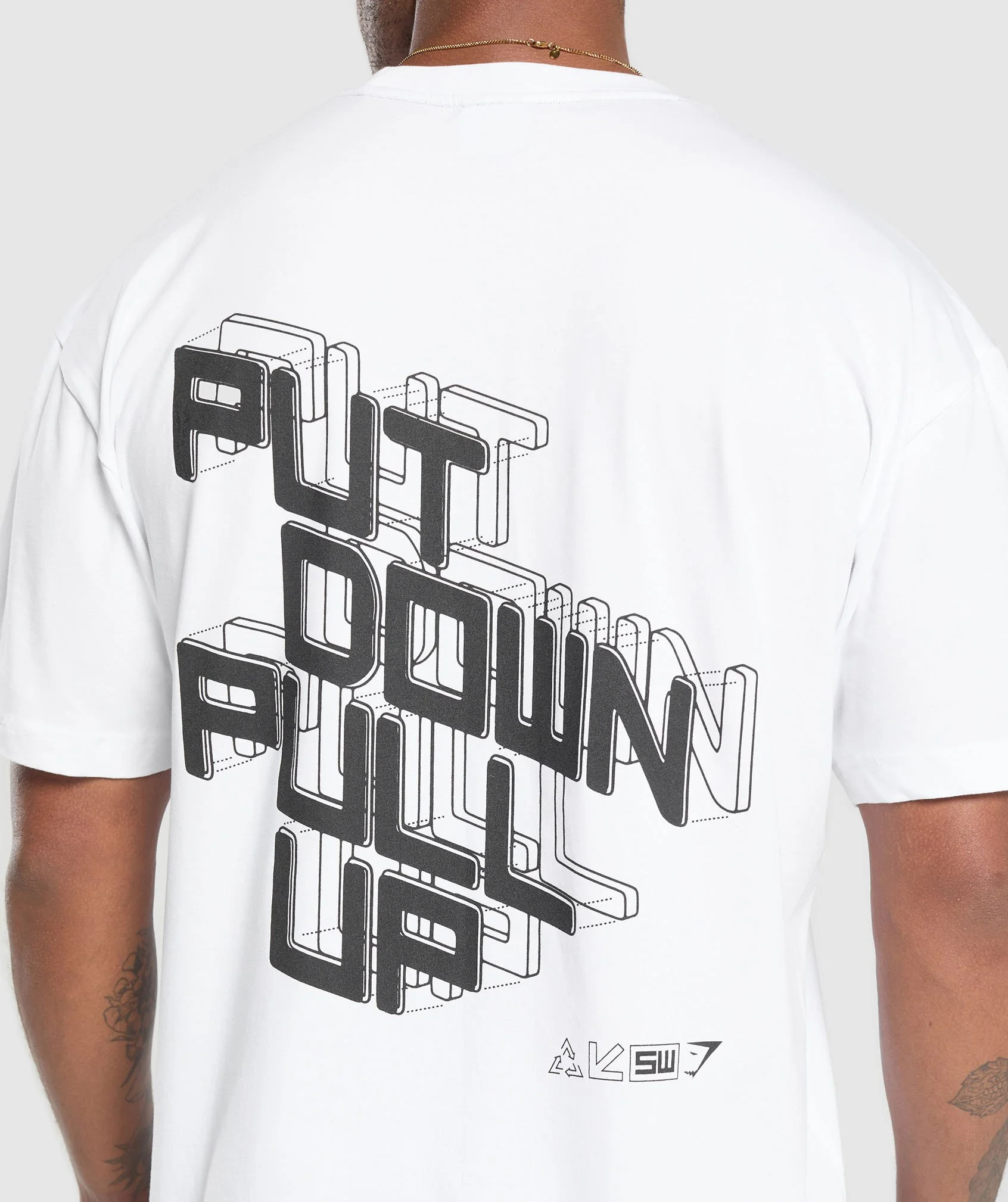 Steel Warrior T-shirt GS White GS White A2B2D-WB57 -0786.jpg