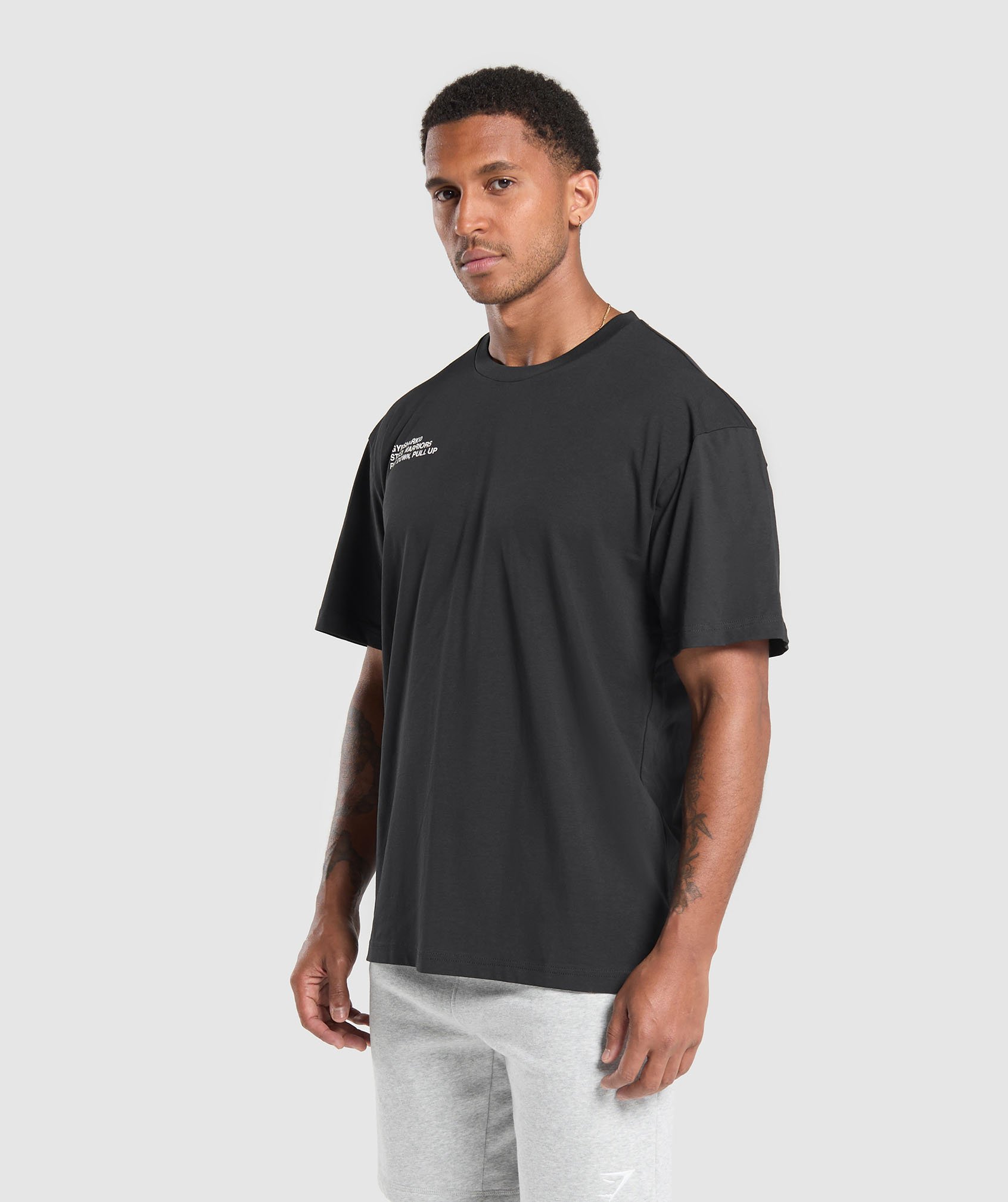 Steel Warrior T-shirt GS Black GS White A2B2E-BB2J -0753.jpg