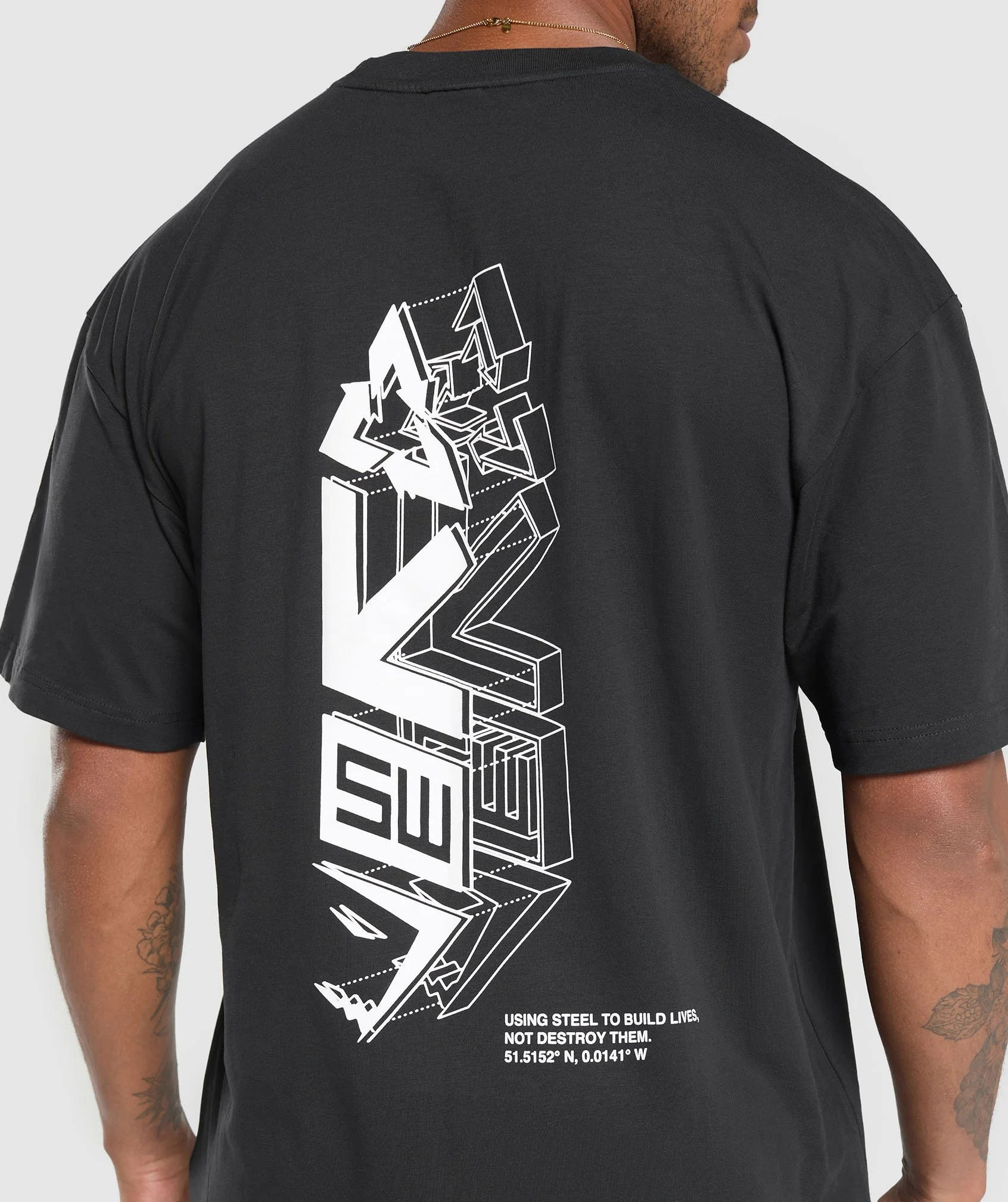 Steel Warrior T-shirt GS Black GS White A2B2E-BB2J -0759.jpg