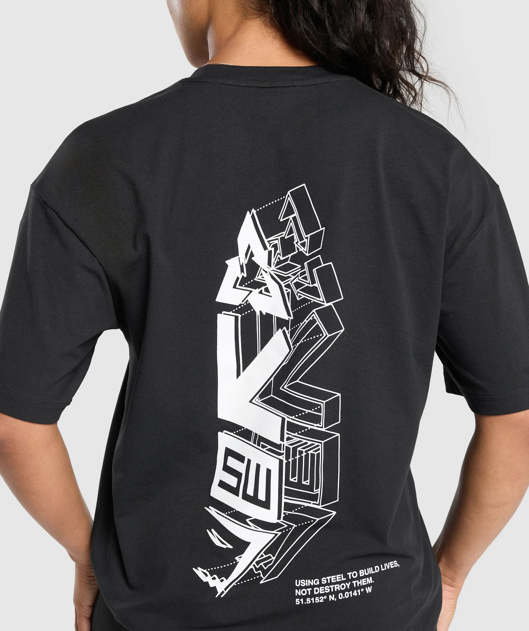 Steel Warrior T-shirt GS Black GS White A2B2E-BB2J -0892.jpg