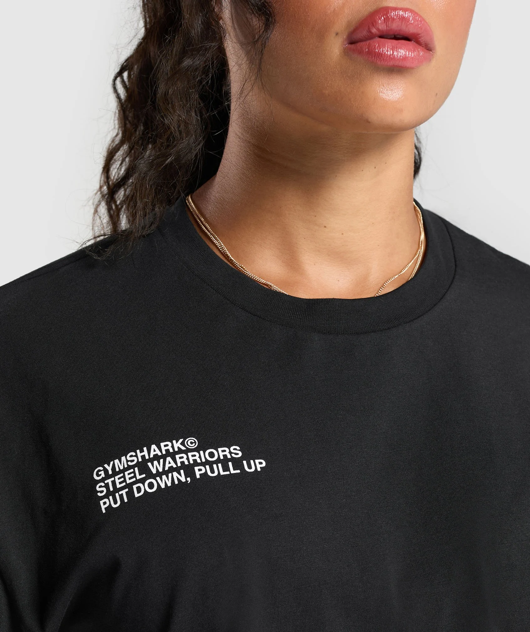 Steel Warrior T-shirt GS Black GS White A2B2E-BB2J -0895.jpg
