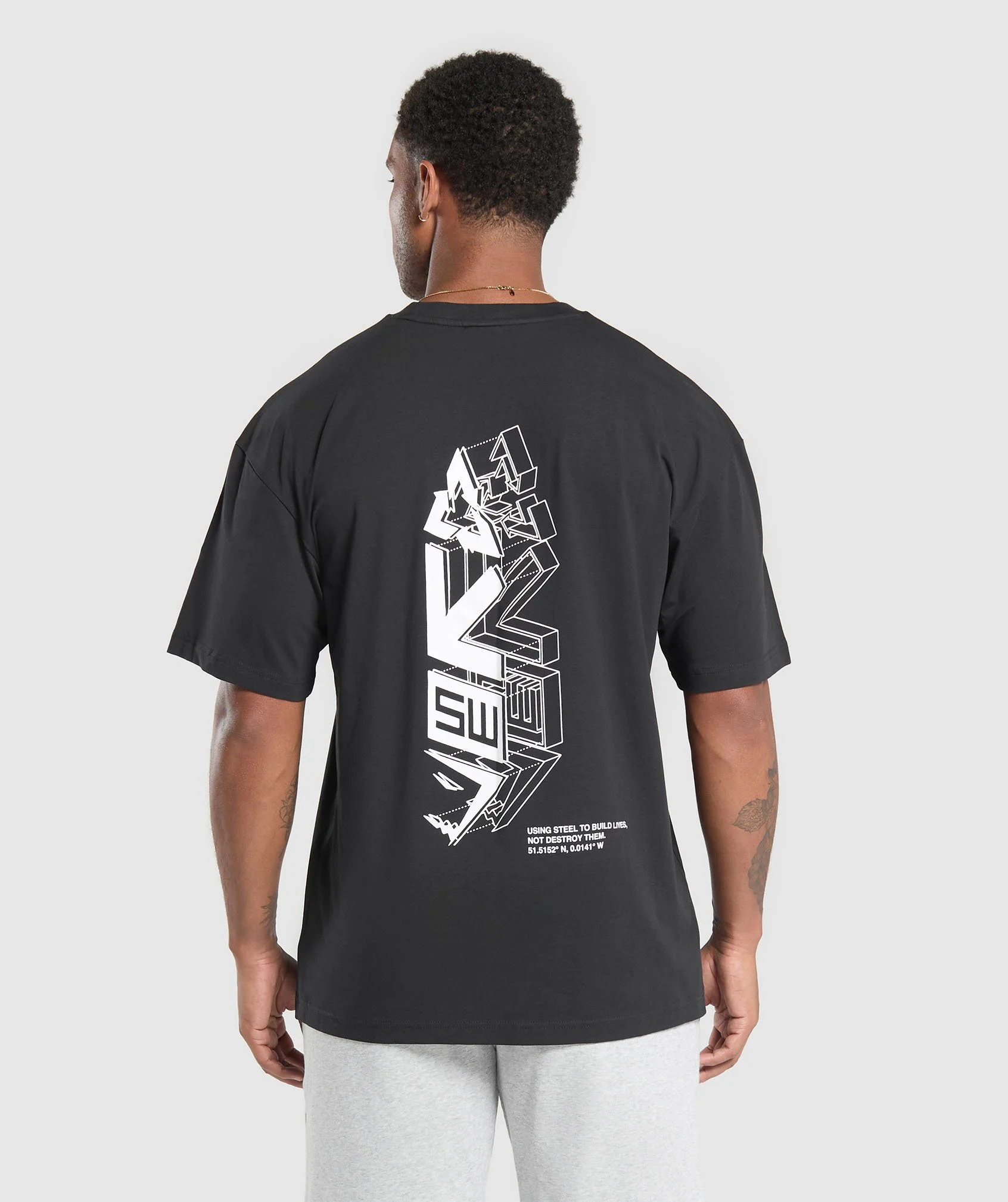 Steel Warrior T-shirt GS Black GS White A2B2E-BB2J -0757.jpg