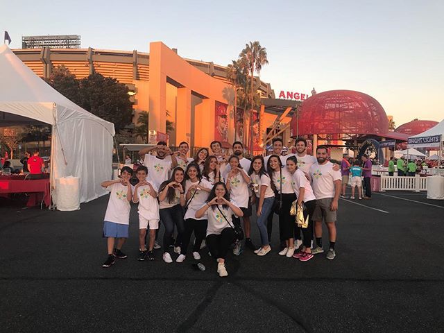 Yesterday we brought just a few members of our amazing team to #DoGoodWell at the Annual Light the Night Walk at the Angels Stadium! Thank you for a memorable night, @leukemialymphomasociety! We will be back ❤️