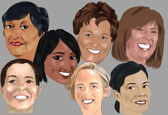 ABSOLUTELY UNDERESTIMATED THIS PROJECT!!! Jesus was this tough but I wanted to do  something special for the women who had a powerfull impact in my life. 
@prpokhontas
@cardonanyra
@bebyllie
Syra Naomi
Carmen Syra
Natividad AKA Carm&iacute;n
Vanessa 