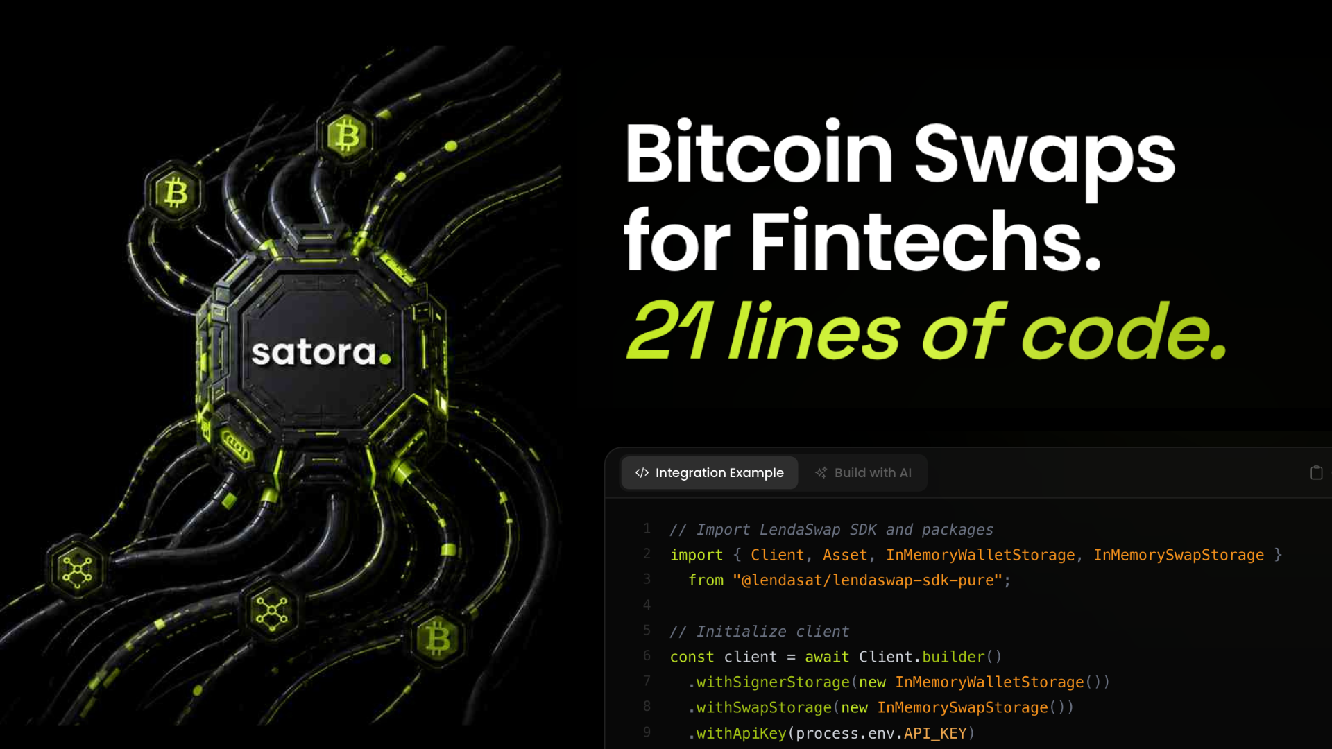  Swap stablecoins to Bitcoin without trust   Read More  