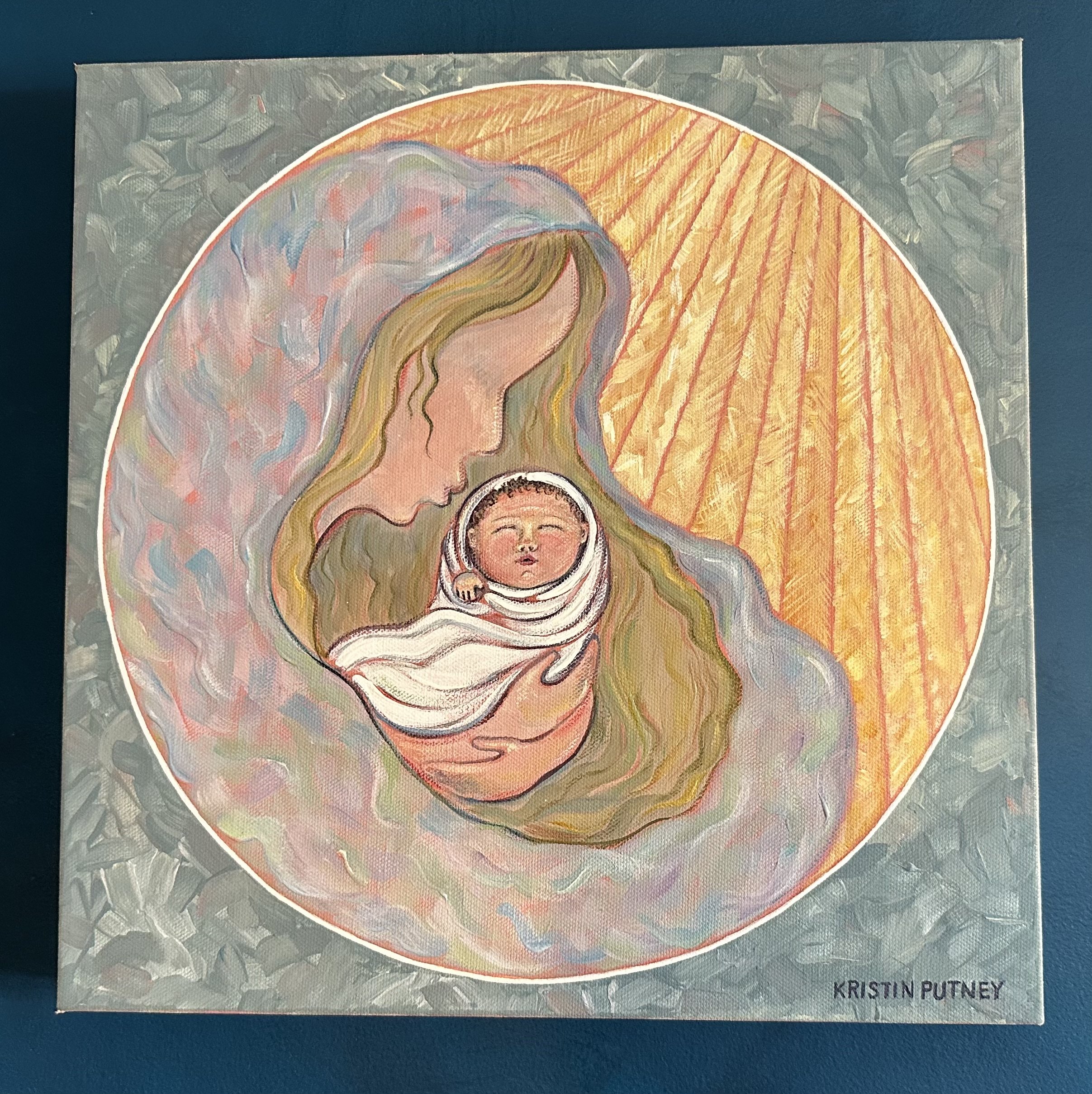 Treasured Arrival 14_x 14_ Acrylic.jpg