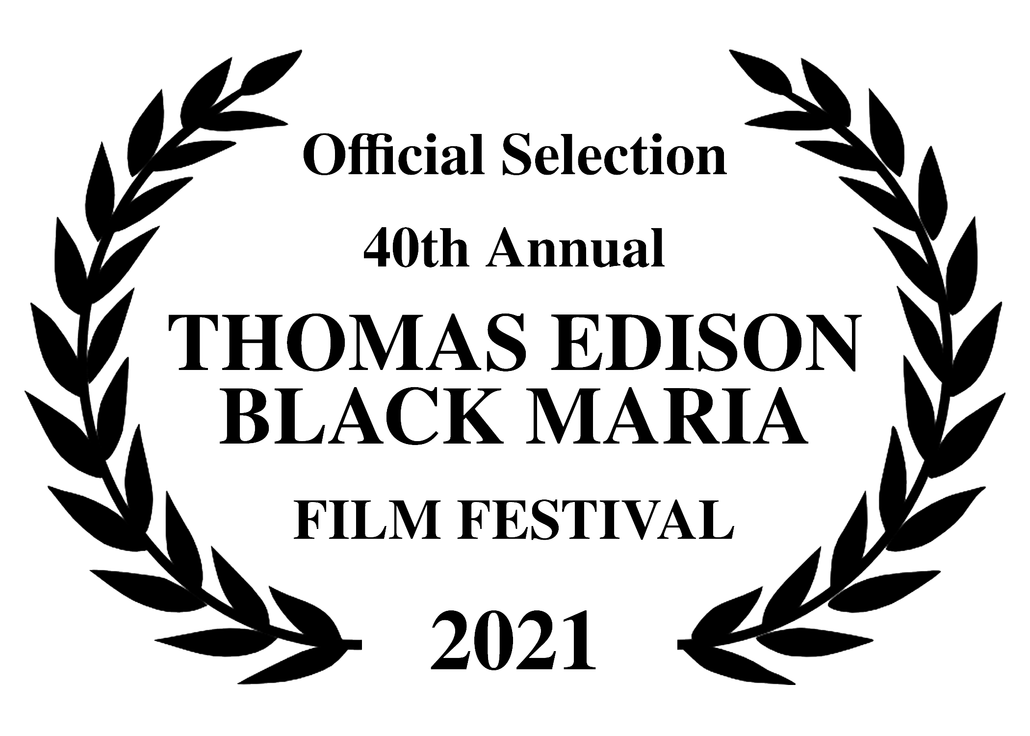 Black-Maria-2020-Official Selection-Laurel-black-on-white.png