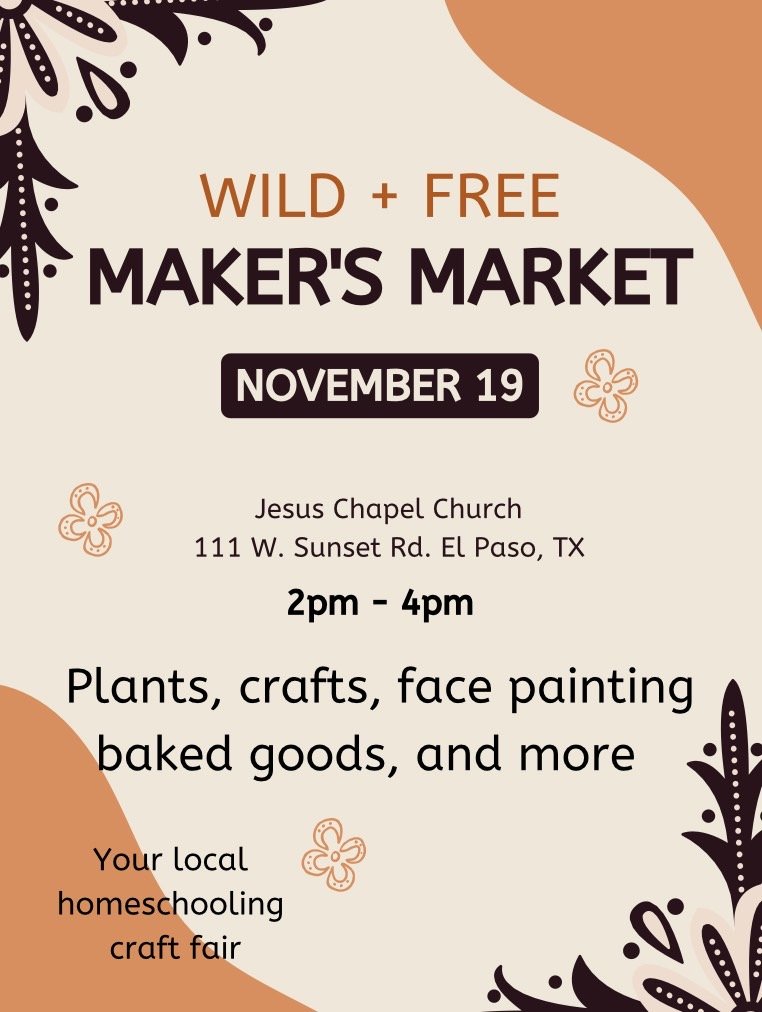 WILD + FREE MAKERS MARKET