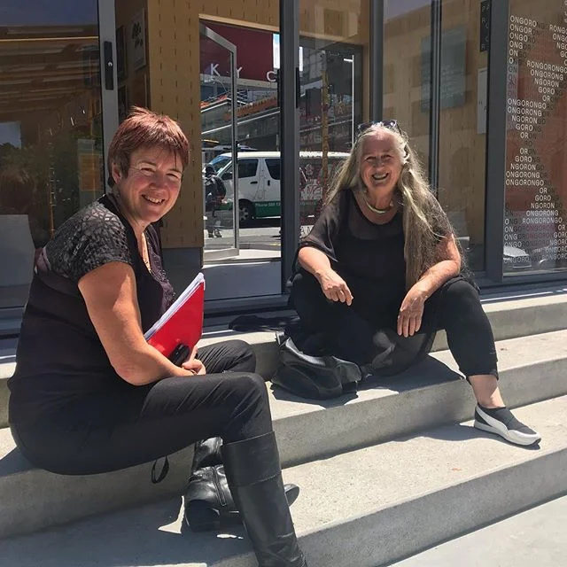 @fortheloveofbeesnz wants to start 2019 by thanking this inspired enabler who has been responsible for birthing so many incredible #lifeaffirming #joycreating projects in Aucklands CBD over the past 2 years. Barbara Hollaway and her team at @activateauckland are making a real and material difference in our city. Here she is sitting with another Auckland Council #ftlob collaborator Lucy Piedmont from the #lowcarbonteam called #livelightly . We are taking a wee rest now before we gear up to spend 2019 working with other inspired cool change makers to help our city become #climatechangeready using bees as an indicator of ecosystem wellbeing. #thankstoeveryoneonthisregenerativejourney #urbanrenewal #urbanrenewal #citysafeforbiologicalsystems #citybeecollaboration #citysafeforbees @aklcouncil
