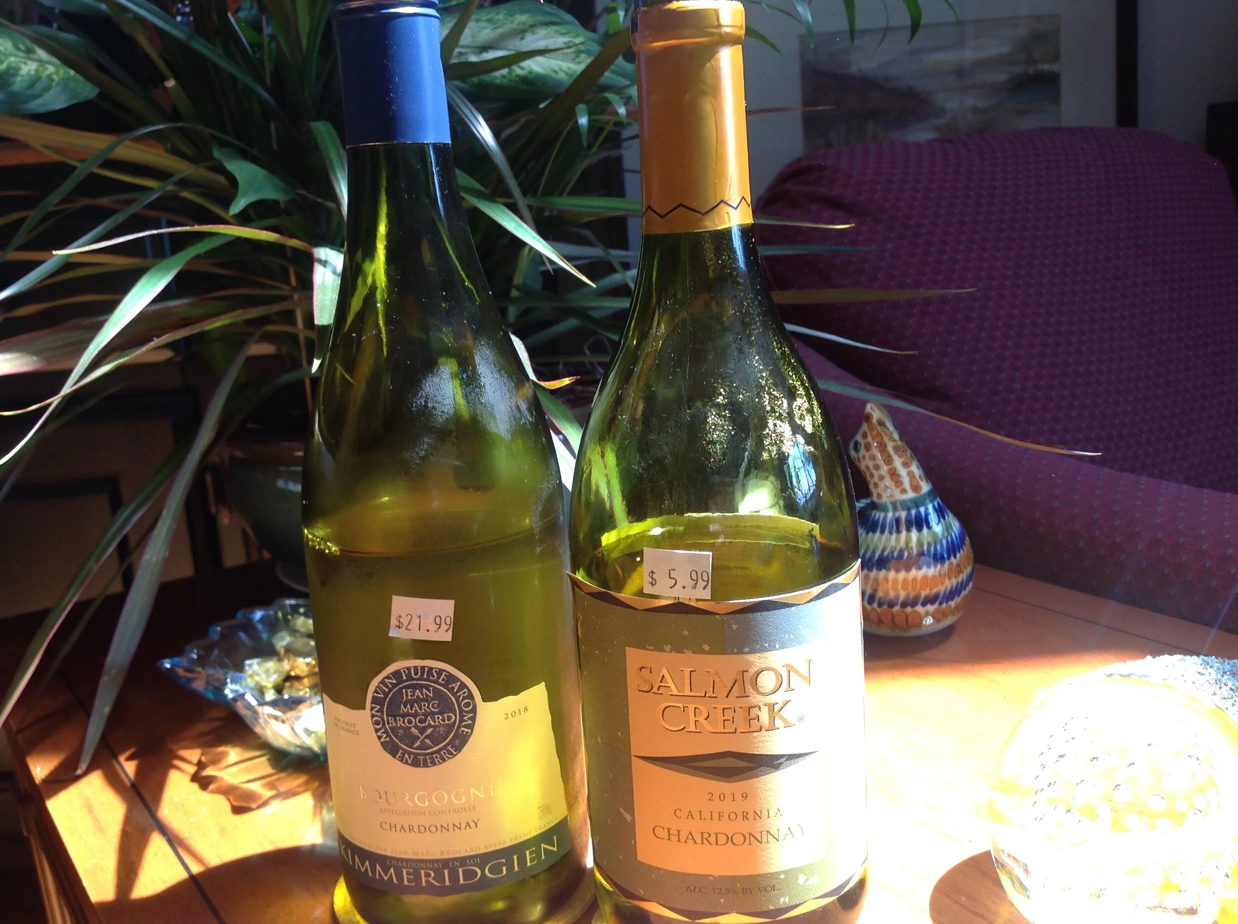 ZOOM!  Rude Tasters Compares Chardonnay