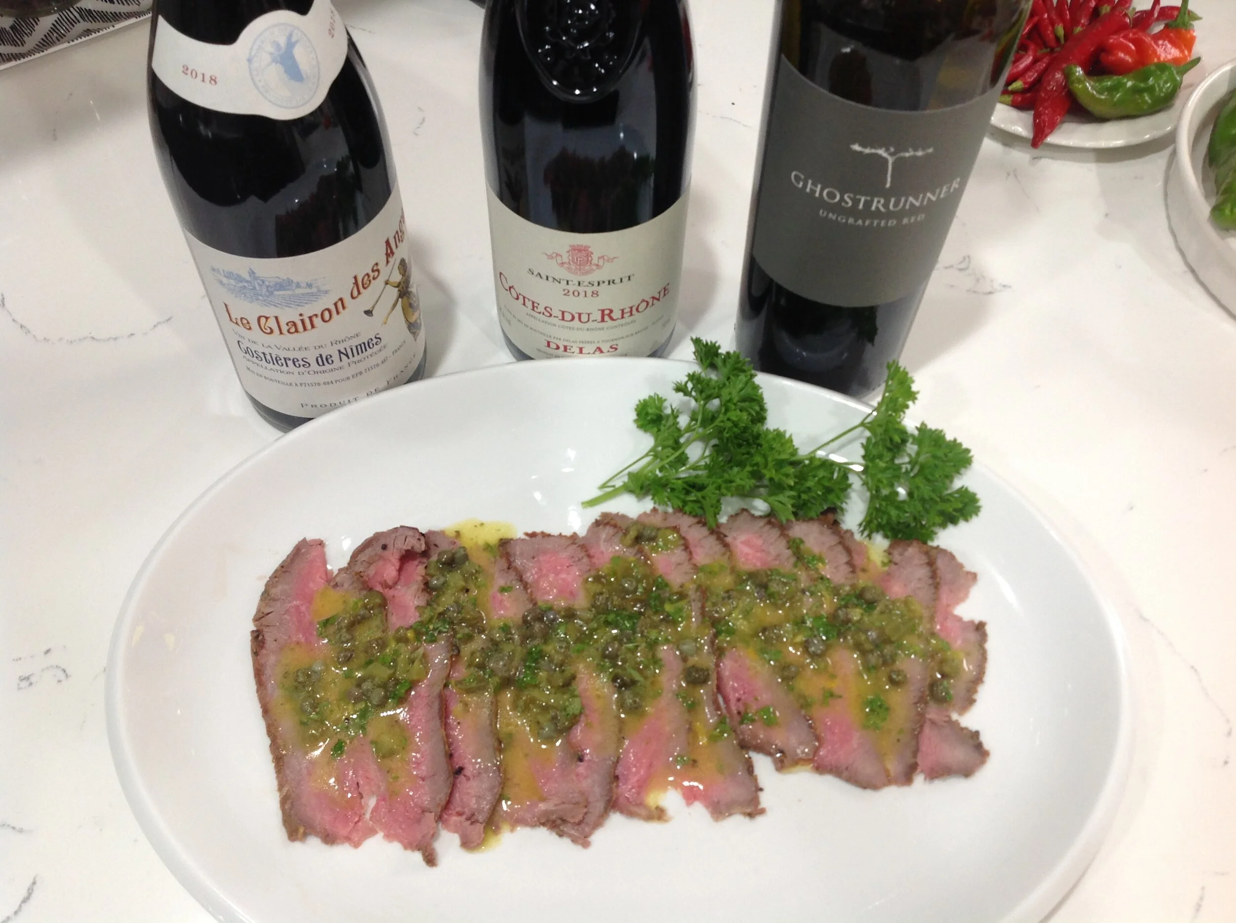 COLD SEARED BEEF SALAD