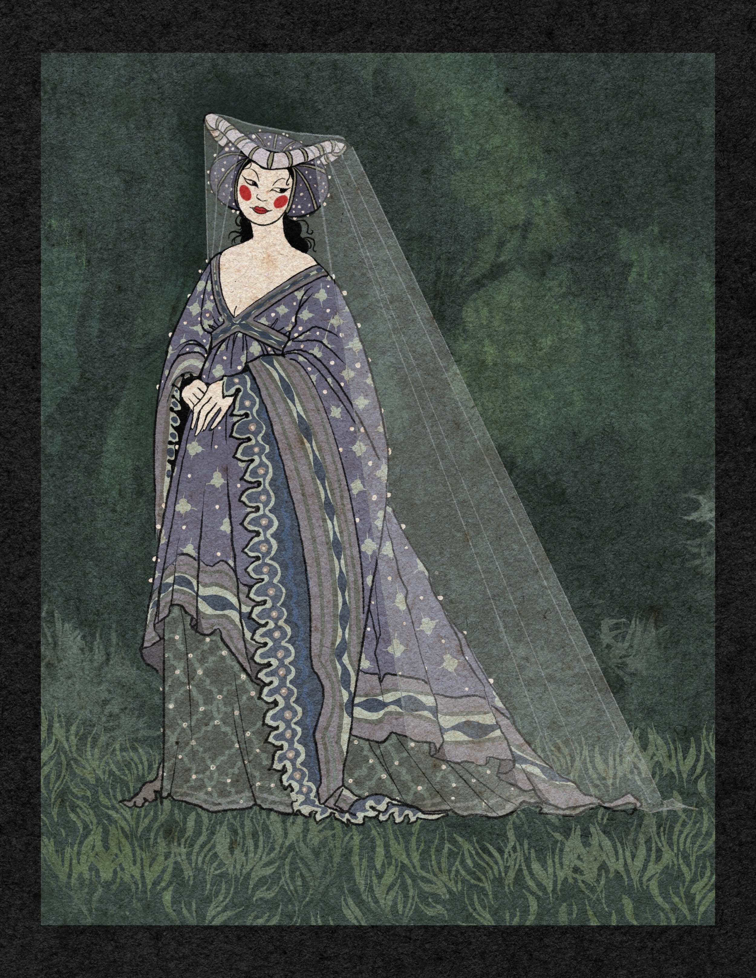 H is for Houppelande