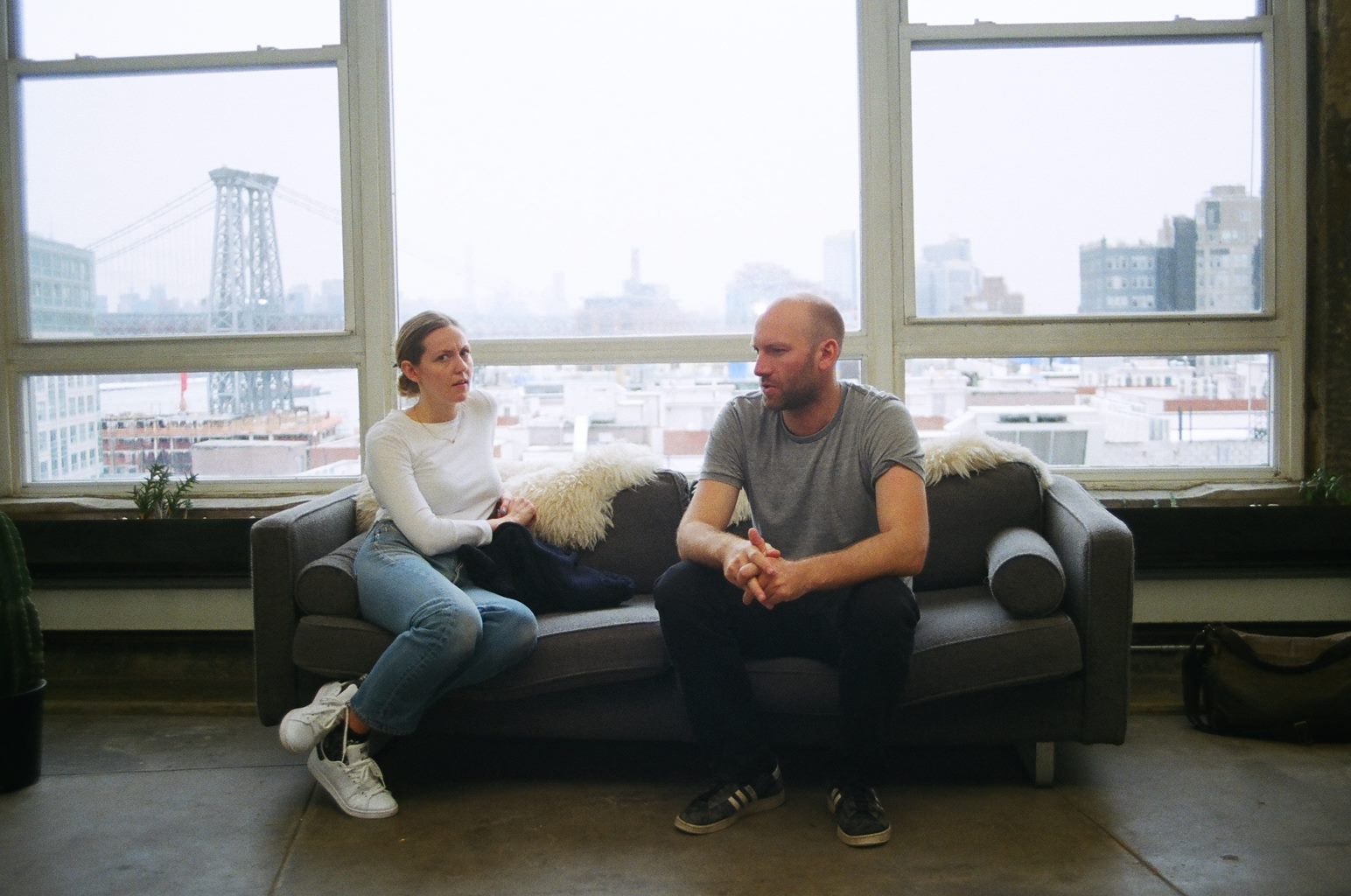 The view through Samarskaya's windows. Photo: Gregoire Abrial