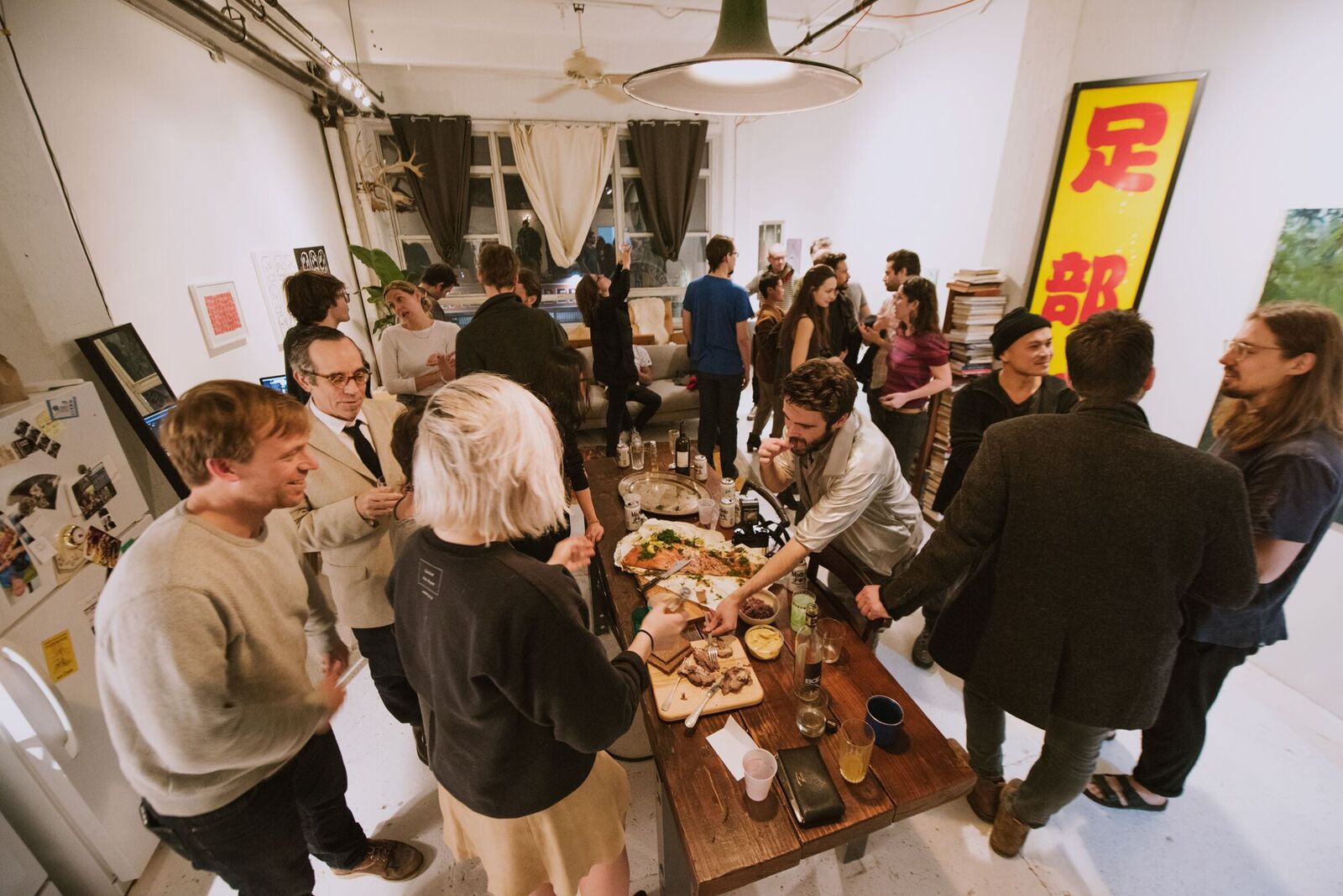 The Building Show opening. Photo: Randall Bellows III