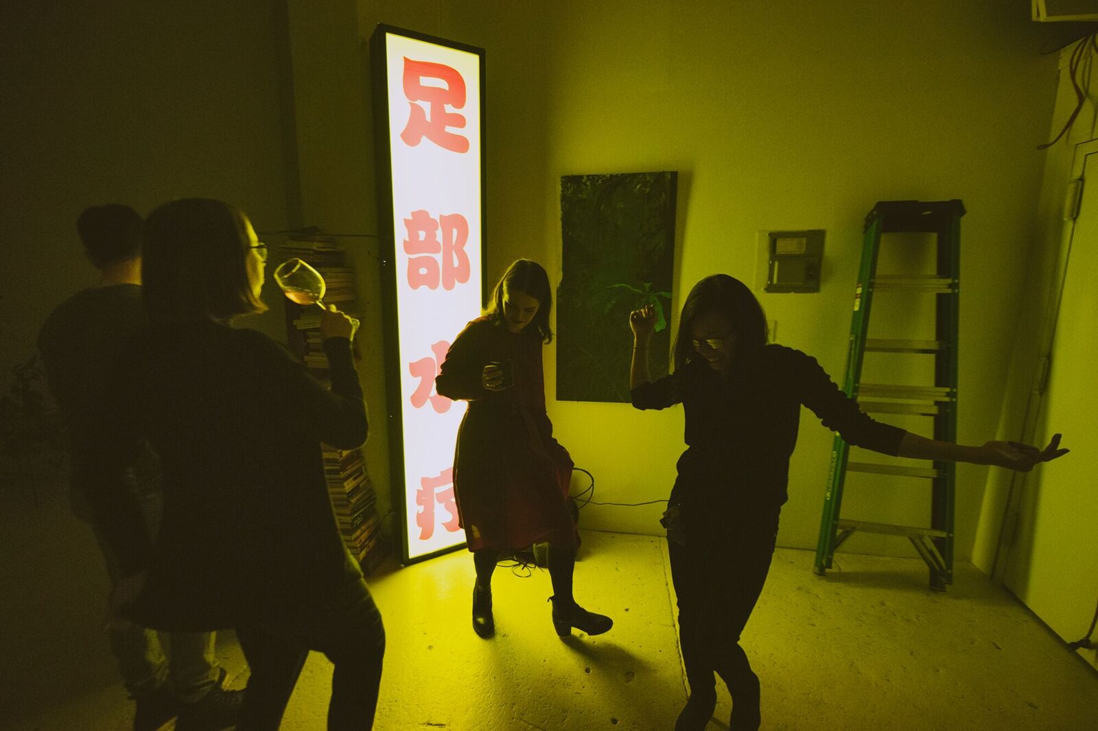 Pham dancing at The Building Show. Photo: Randall Bellows III 