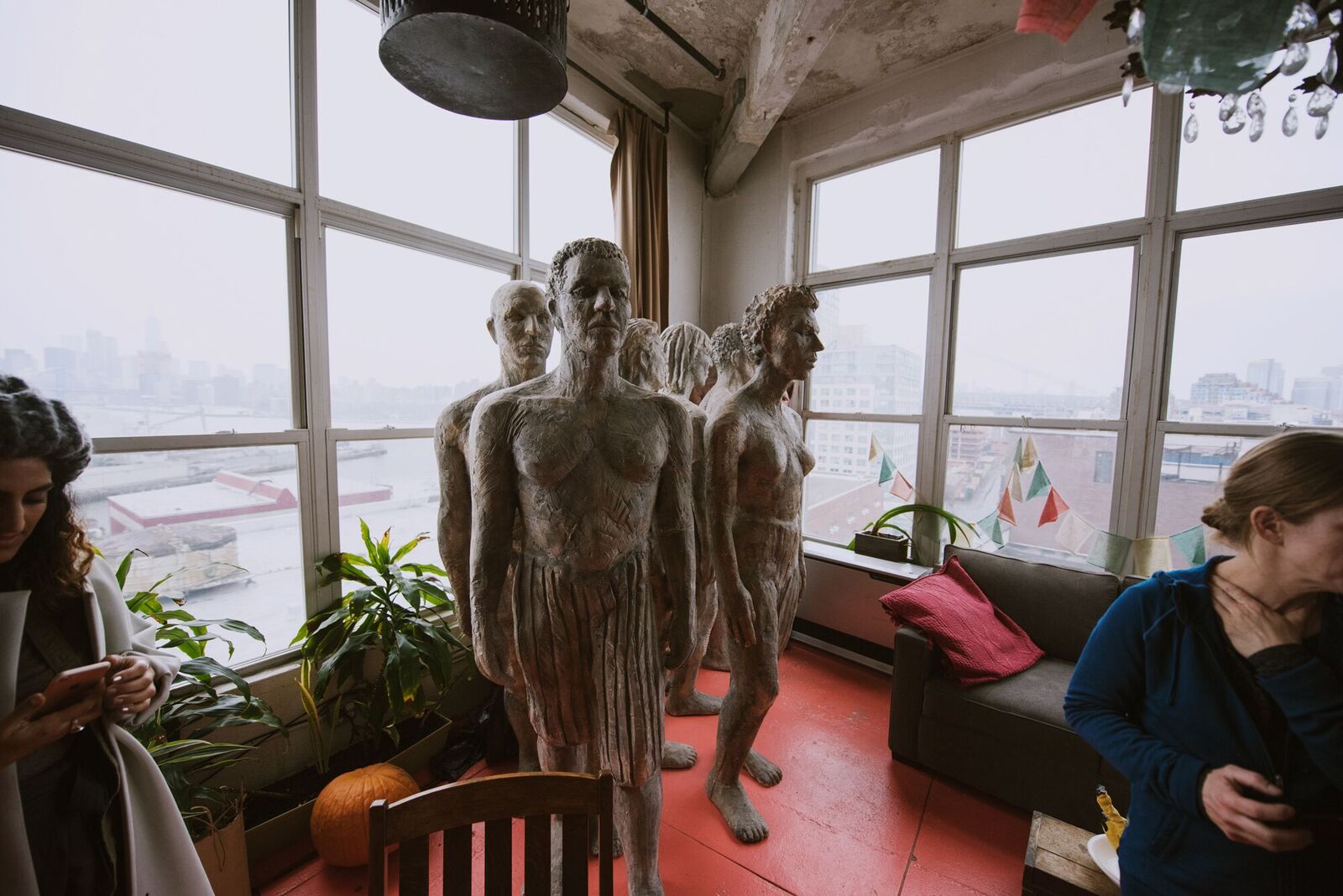 Sculptures by Deborah Masters. Photo: Randall Bellows III