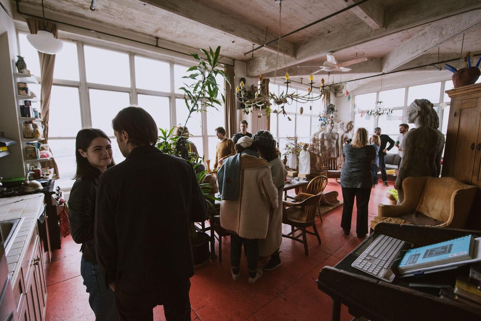 A wide view of Hoar's residence. Photo: Randall Bellows III