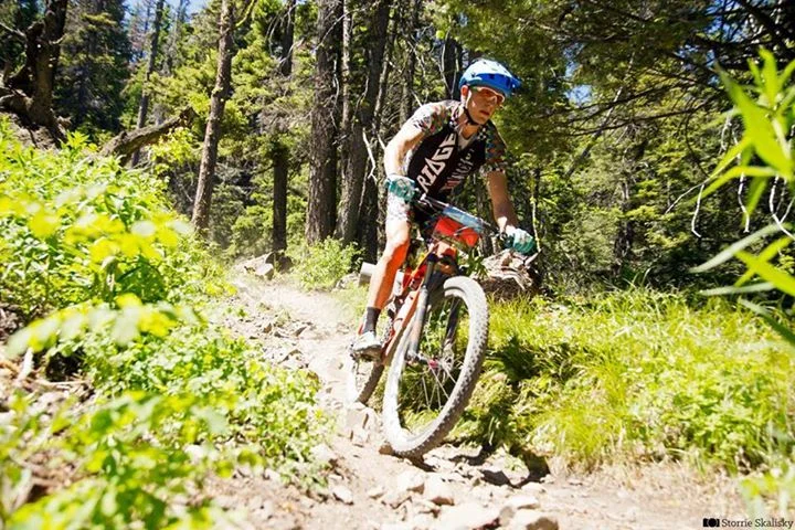 WNR Member Evan Plews riding the Mission: GranDuro course. 